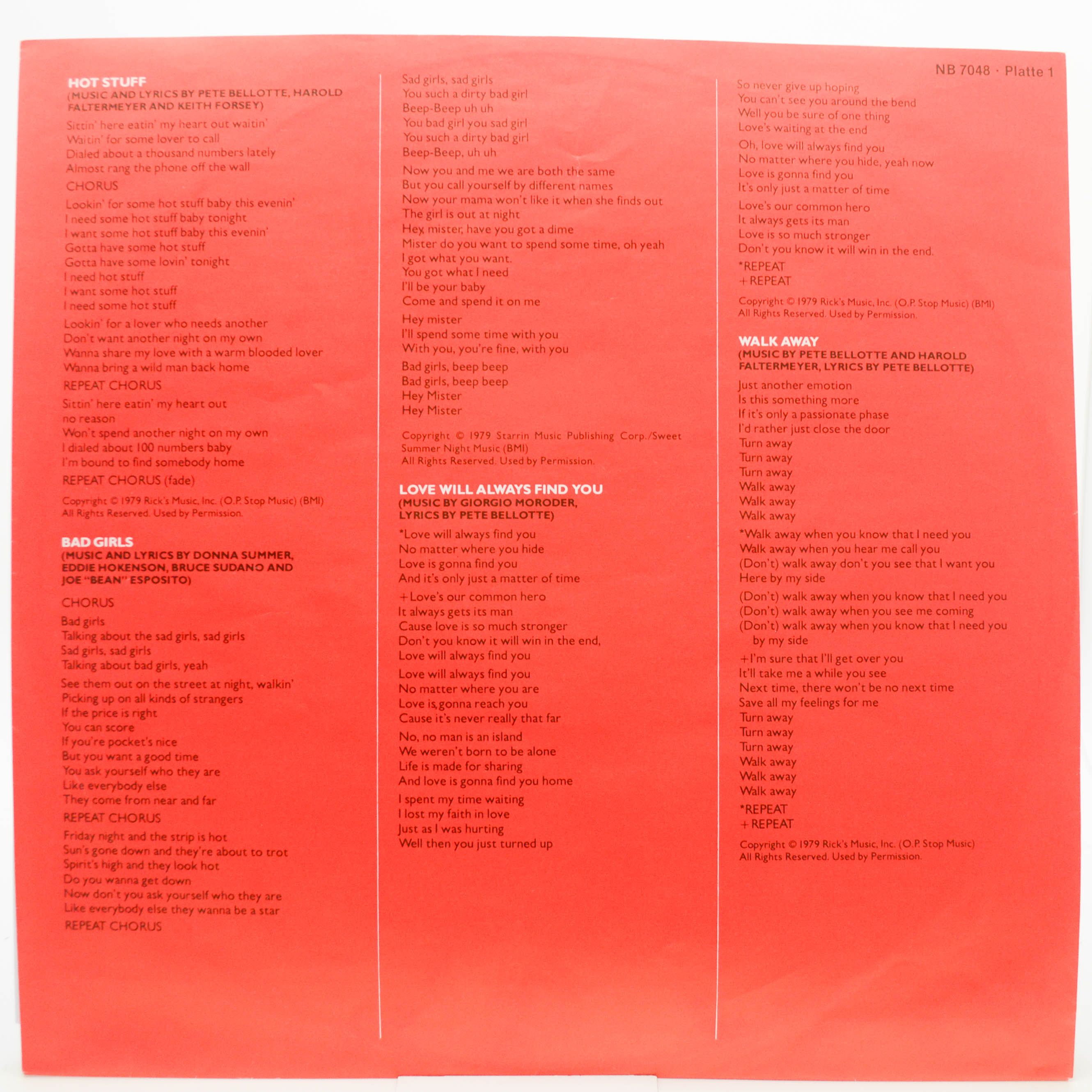 Donna Summer — Bad Girls (2LP), 1979