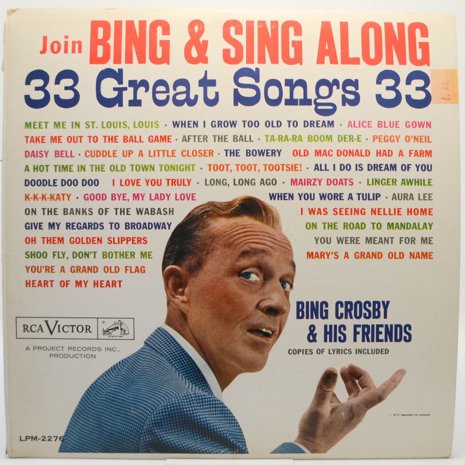 Join Bing & Sing Along, 1960