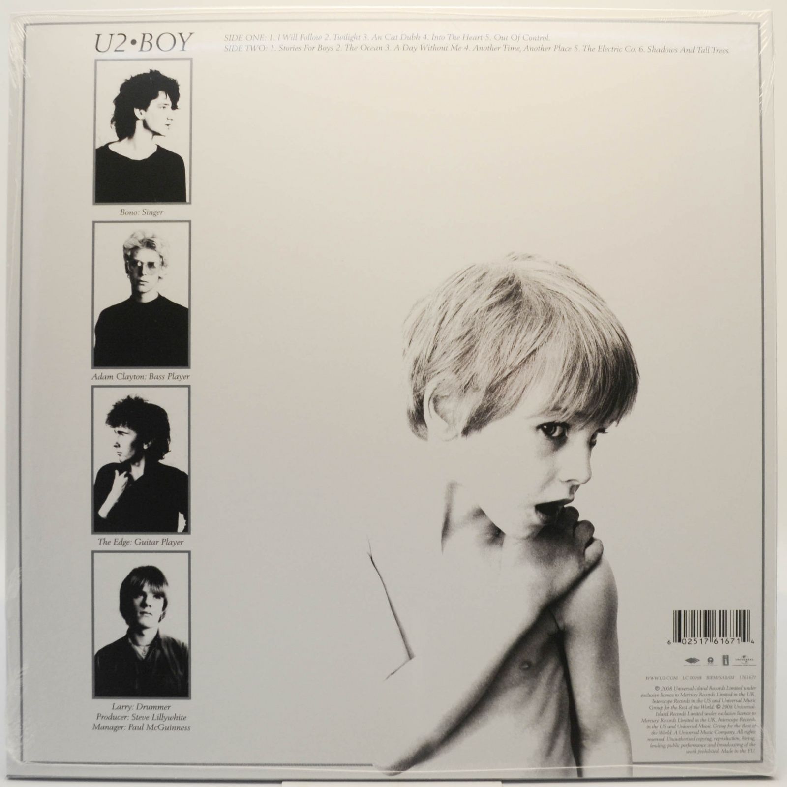 U2 — Boy, 1980