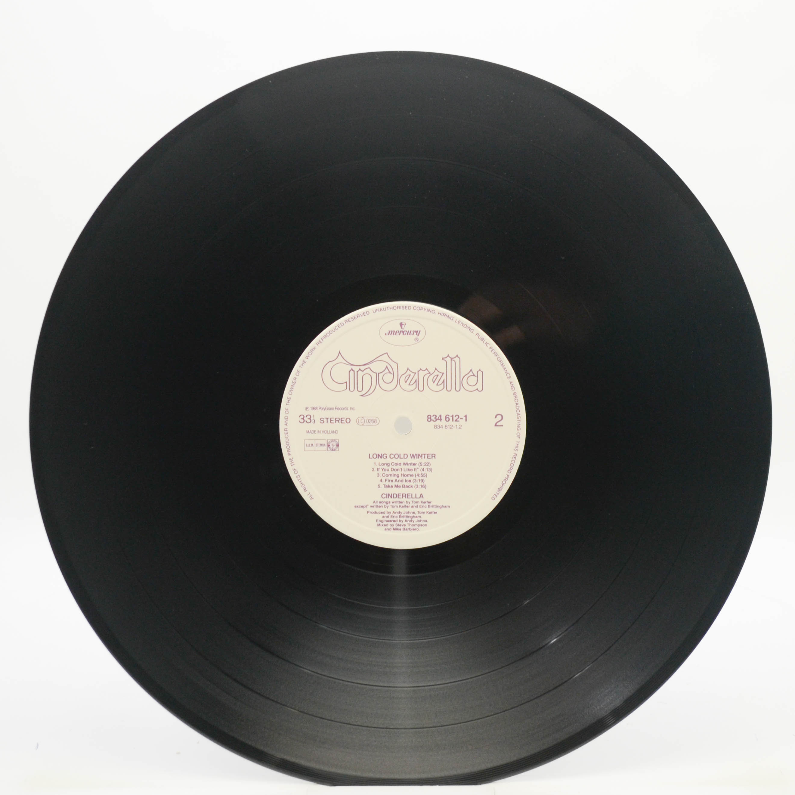 Cinderella — Long Cold Winter, 1988