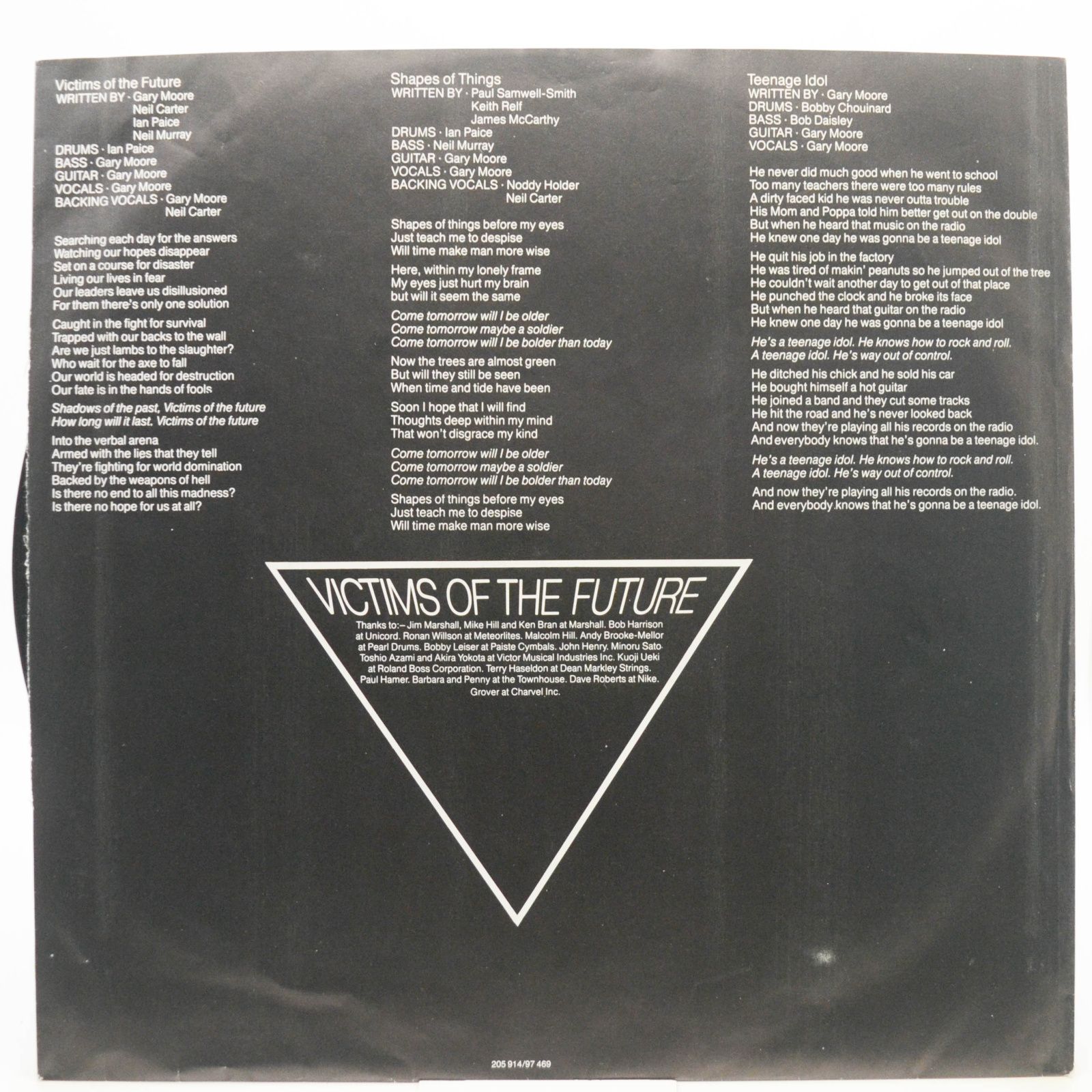 Gary Moore — Victims Of The Future, 1984