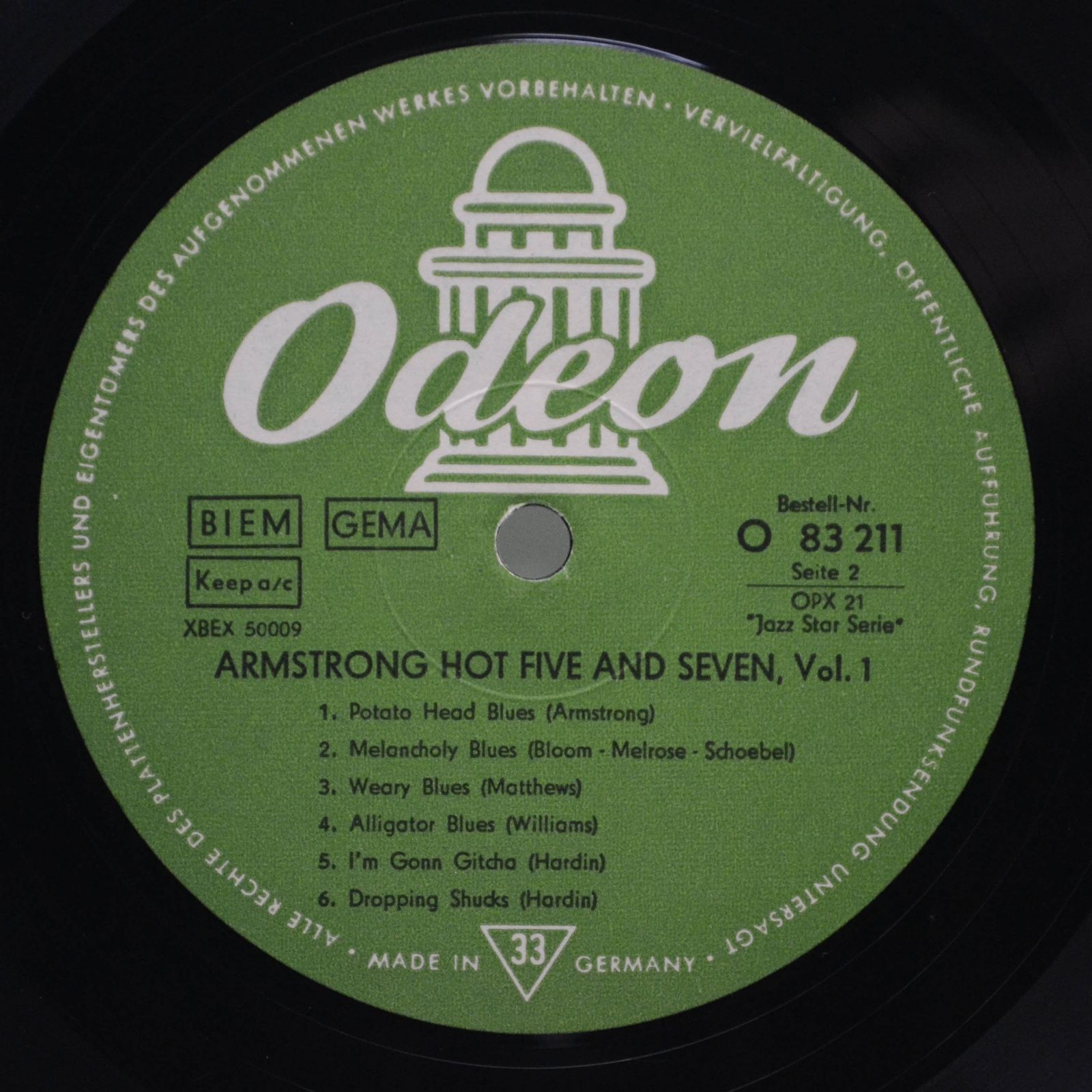 Louis Armstrong — Armstrong Hot Five And Seven, Vol.1, 1960