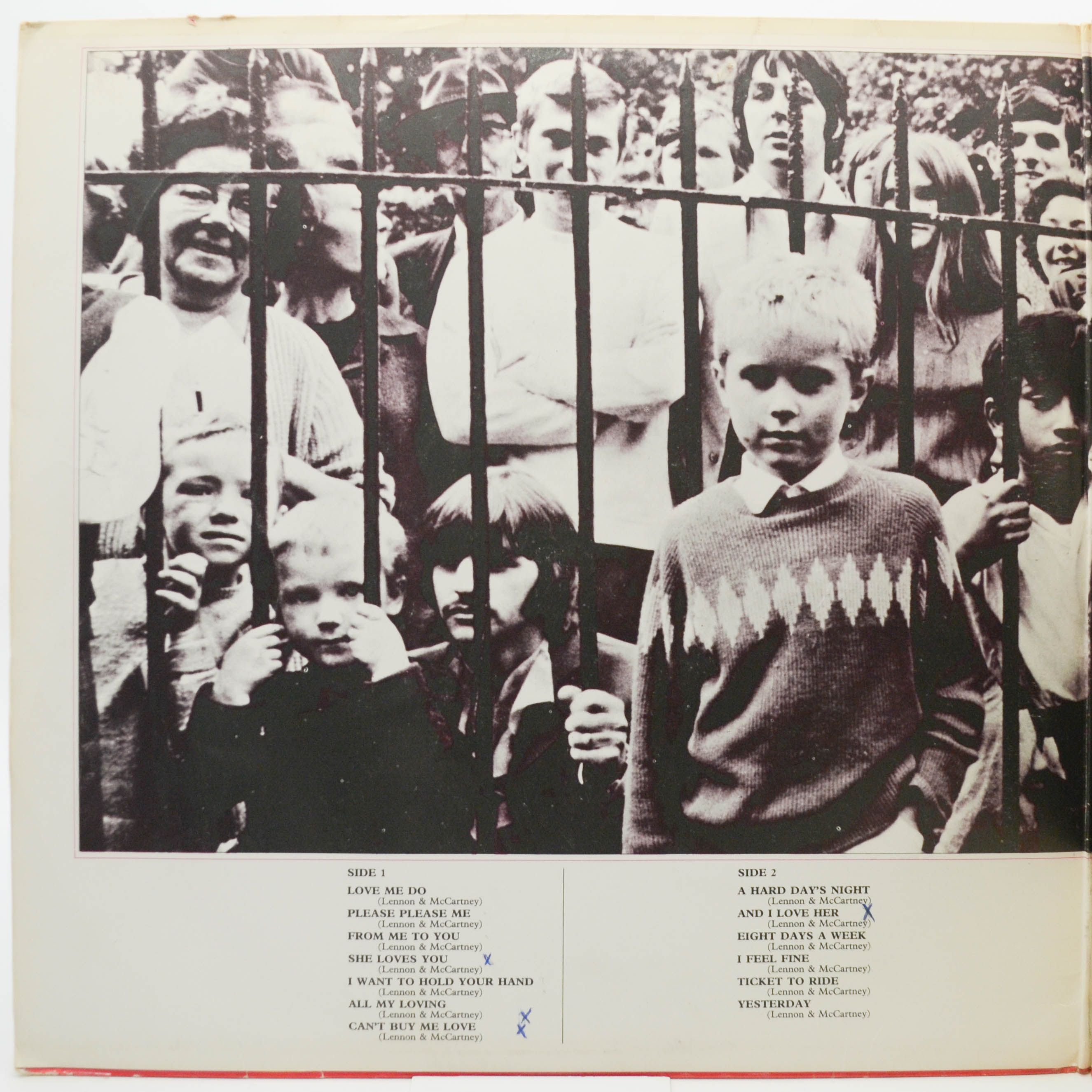 Beatles — 1962-1966 (2LP), 1973