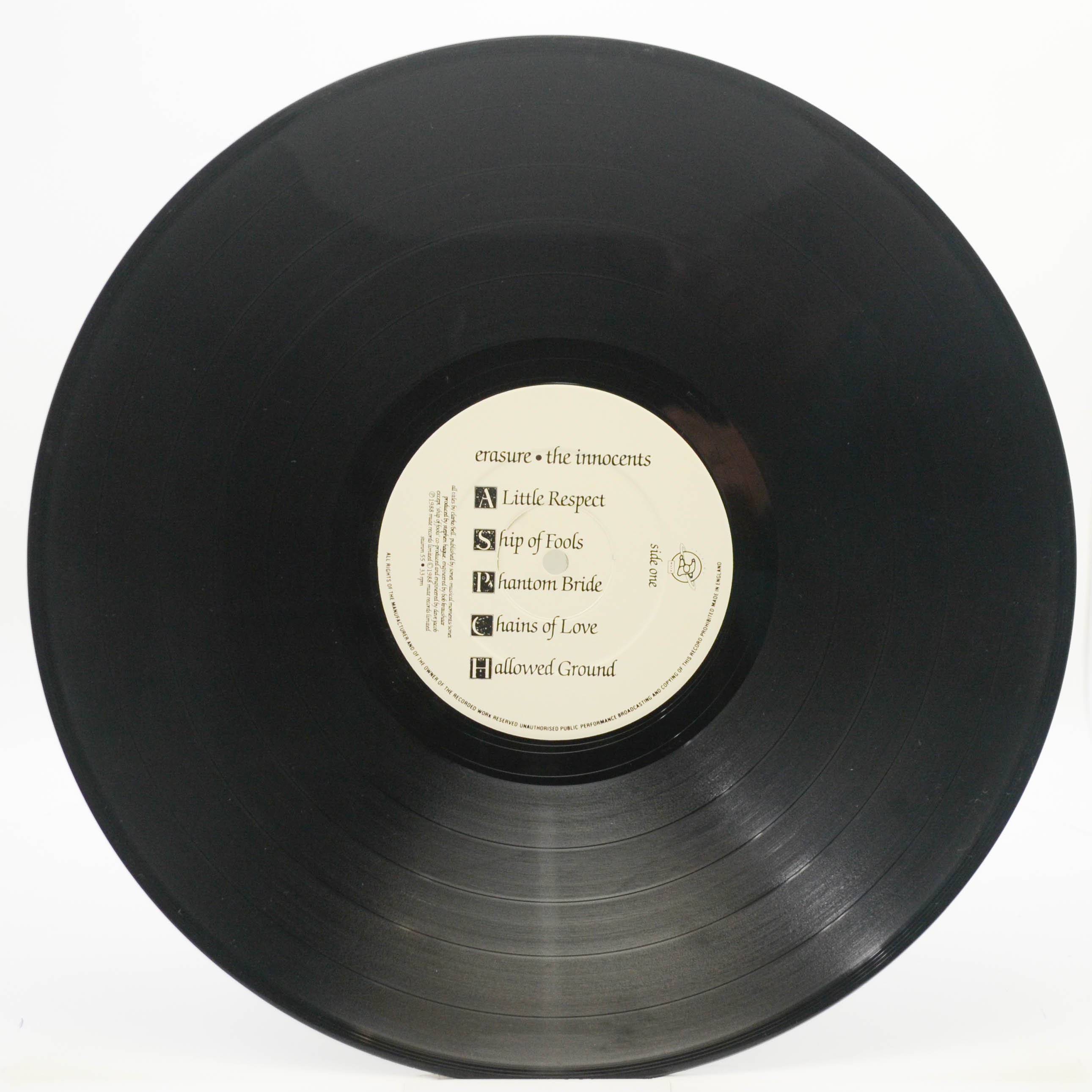 Erasure — The Innocents (1-st, UK), 1988