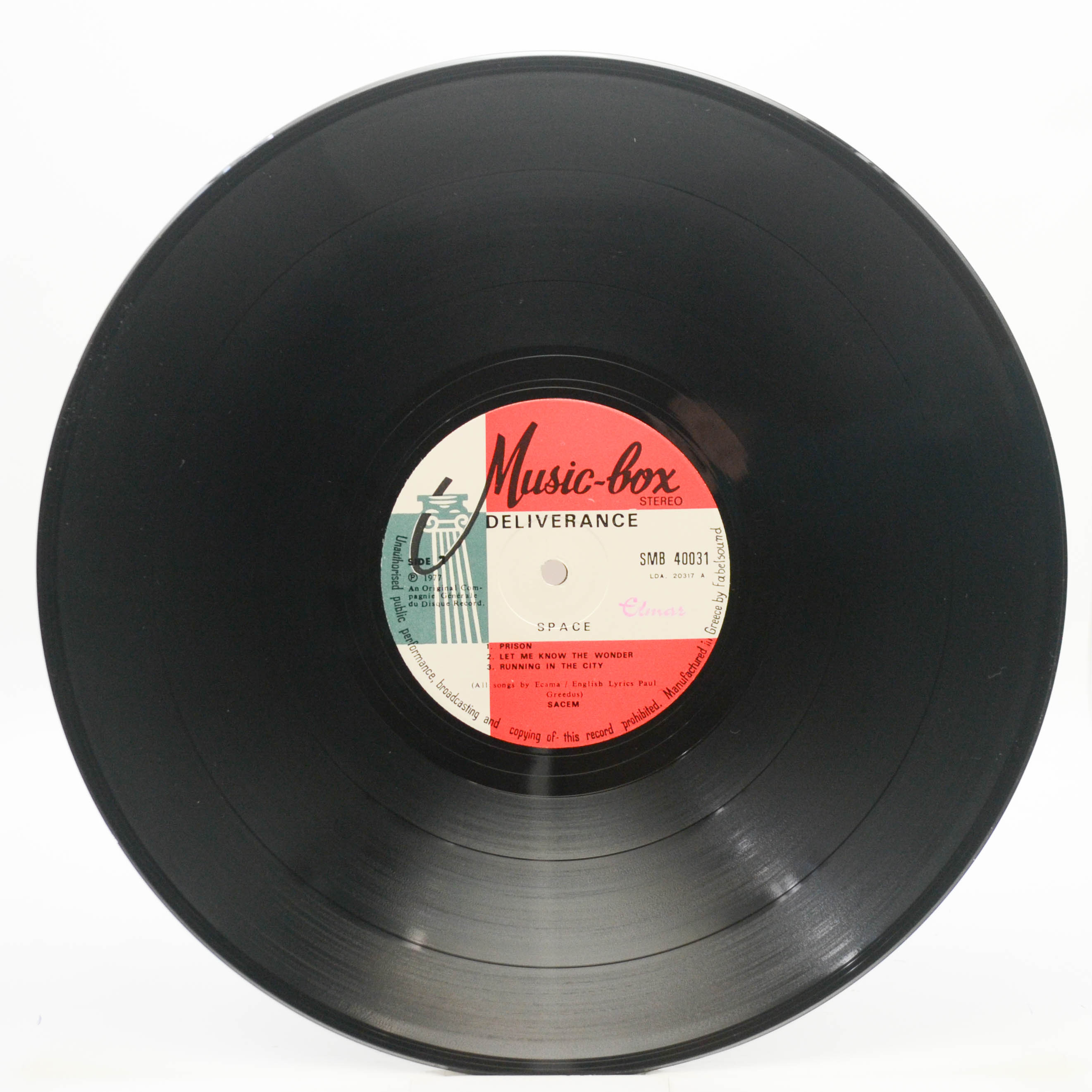 Space — Deliverance, 1978