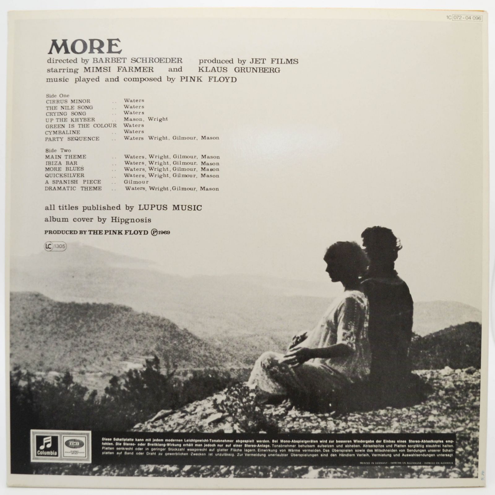 Pink Floyd — Soundtrack From The Film "More", 1969