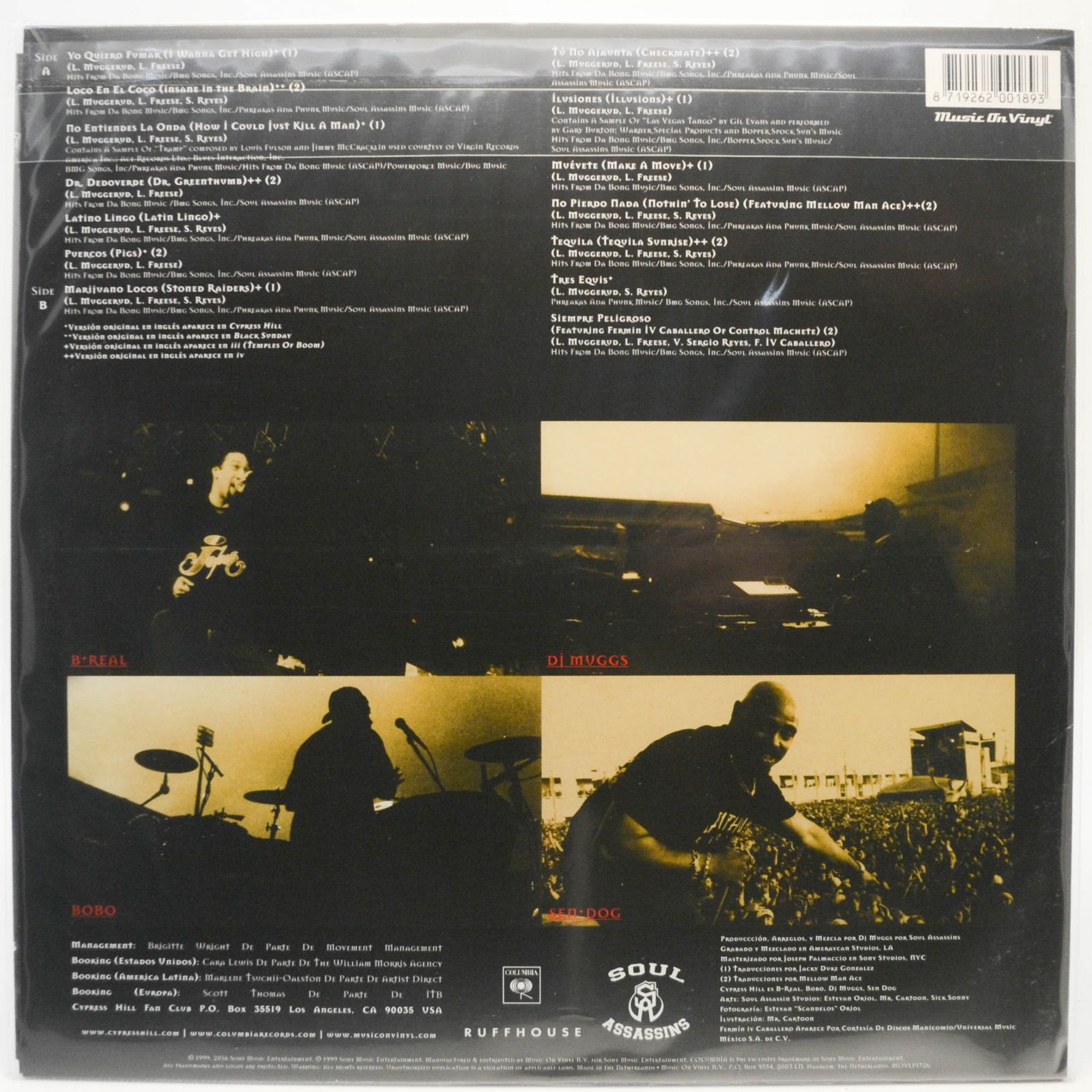 Cypress Hill — Los Grandes Éxitos En Español, 1999