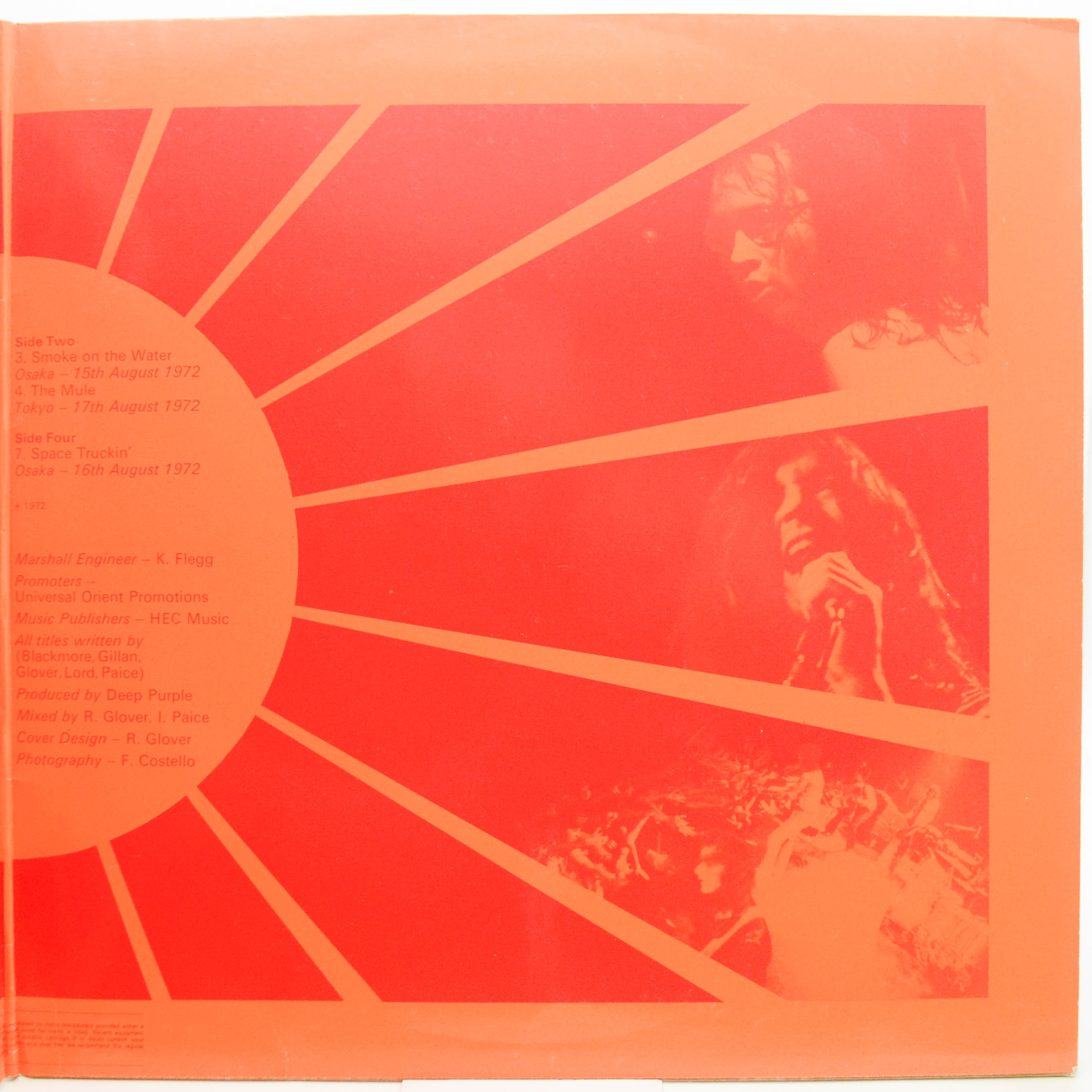 Deep Purple — Made In Japan (2LP), 1972