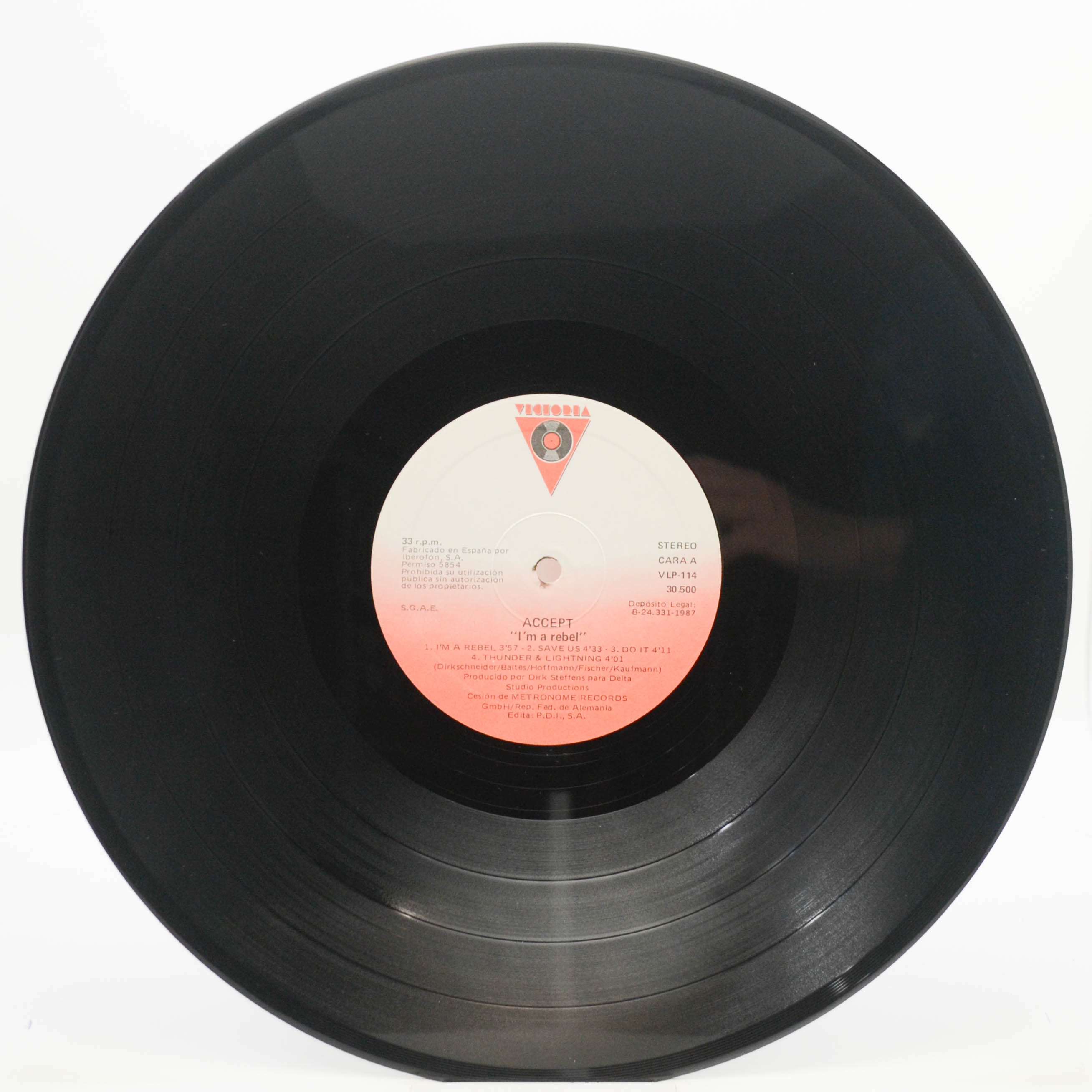 Accept — I'm A Rebel, 1980