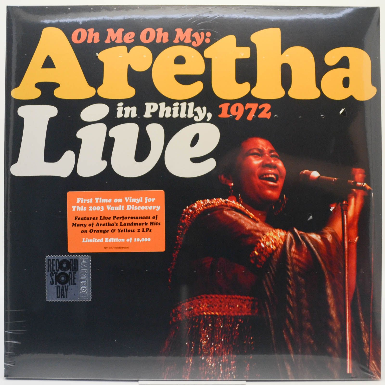 Aretha Franklin — Oh Me Oh My: Aretha Live In Philly, 1972 (2LP), 2021