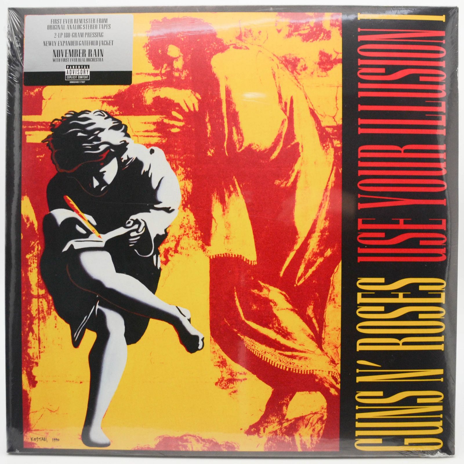 6480　Guns　₽　виниловую　с　пластинку　доставкой　N'　Roses　Illusion　(2LP),　Use　купить　Your　I