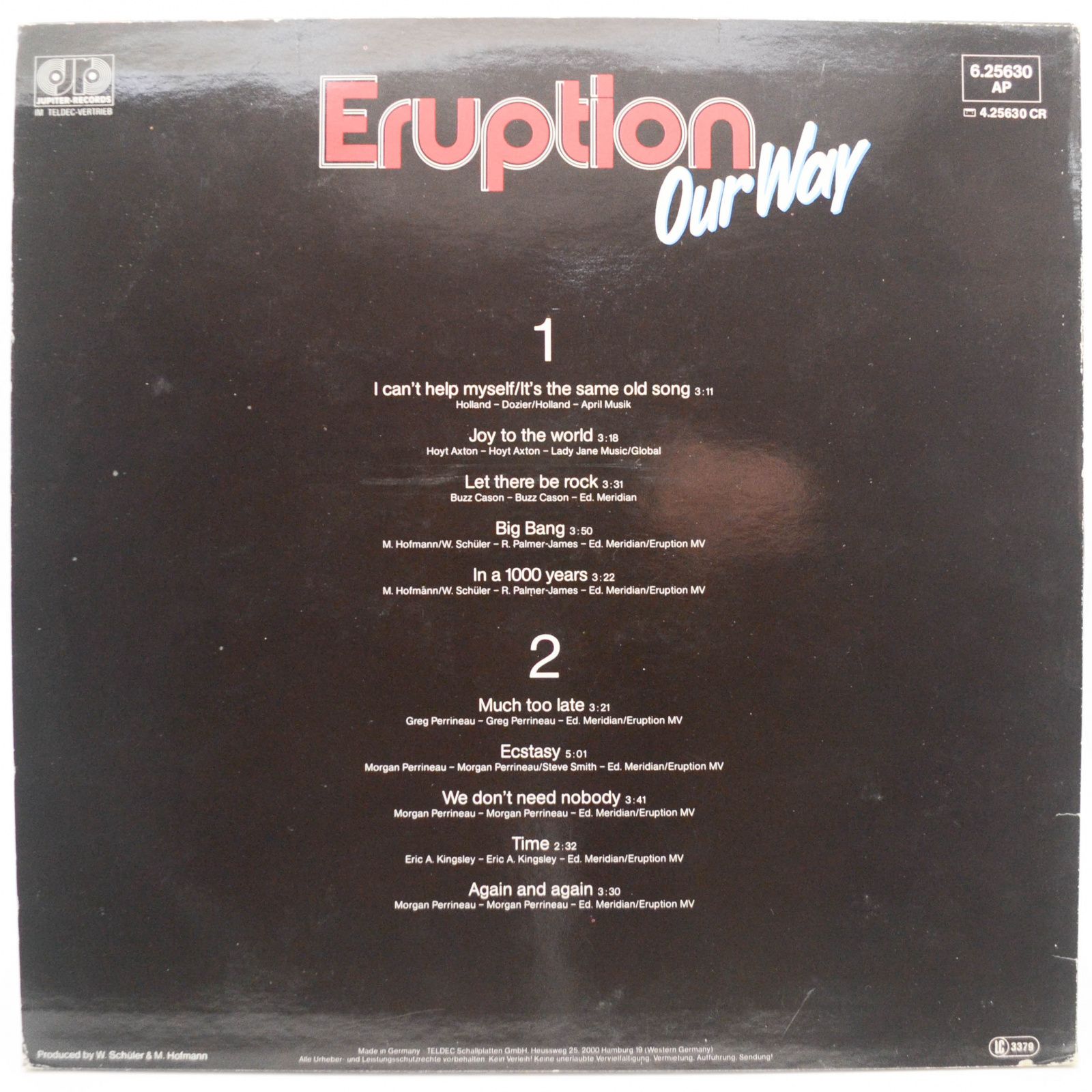 Eruption — Our Way, 1983