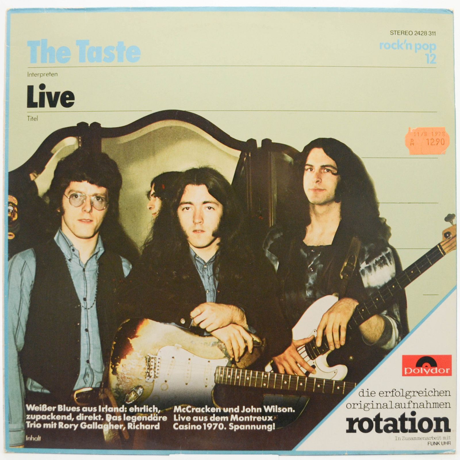 Taste — Live At The Isle Of Wight, 1971
