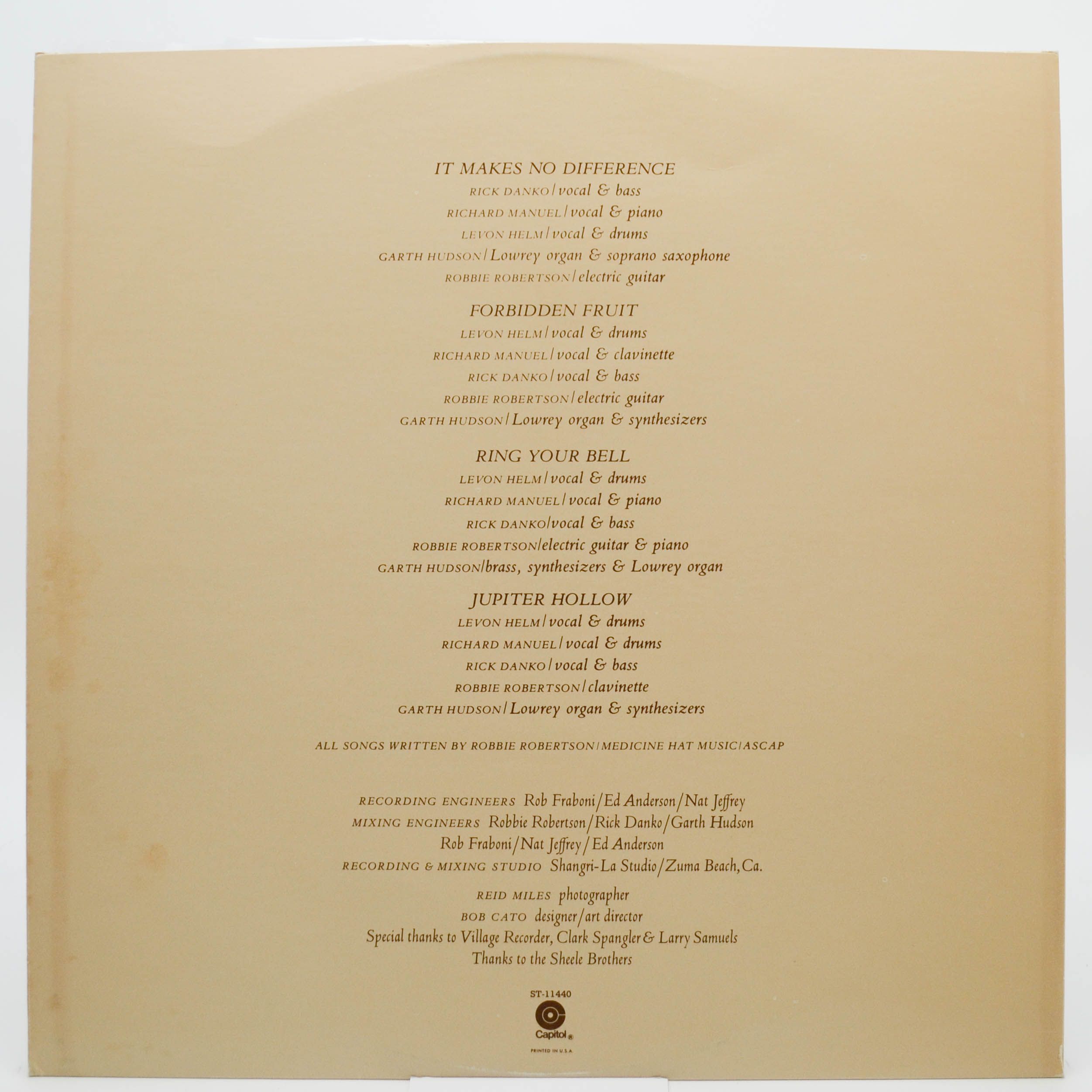 Band — Northern Lights-Southern Cross (1-st, USA), 1975