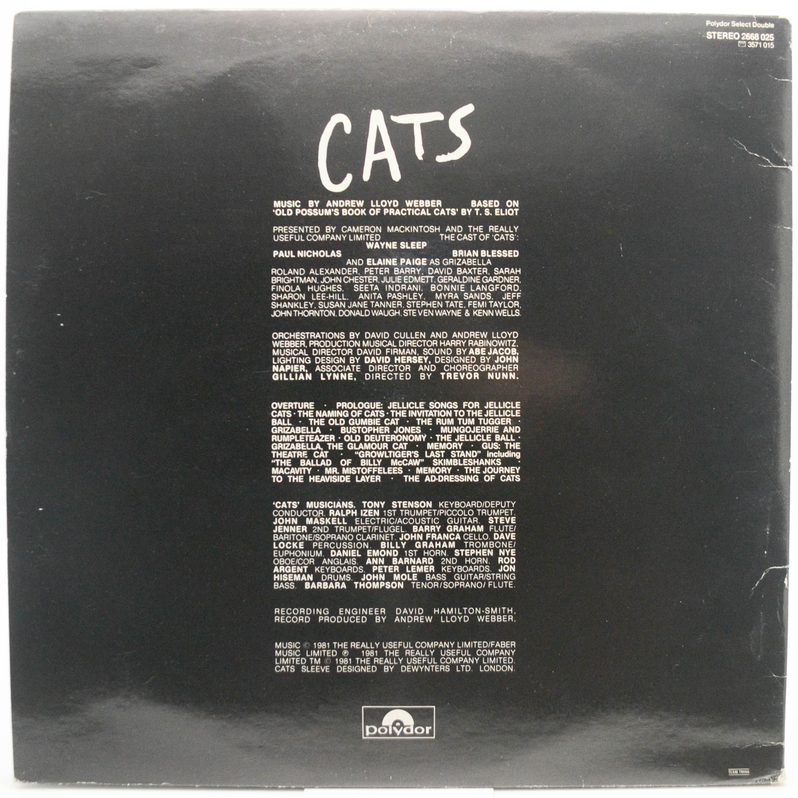 Andrew Lloyd Webber — Cats (2LP), 1981