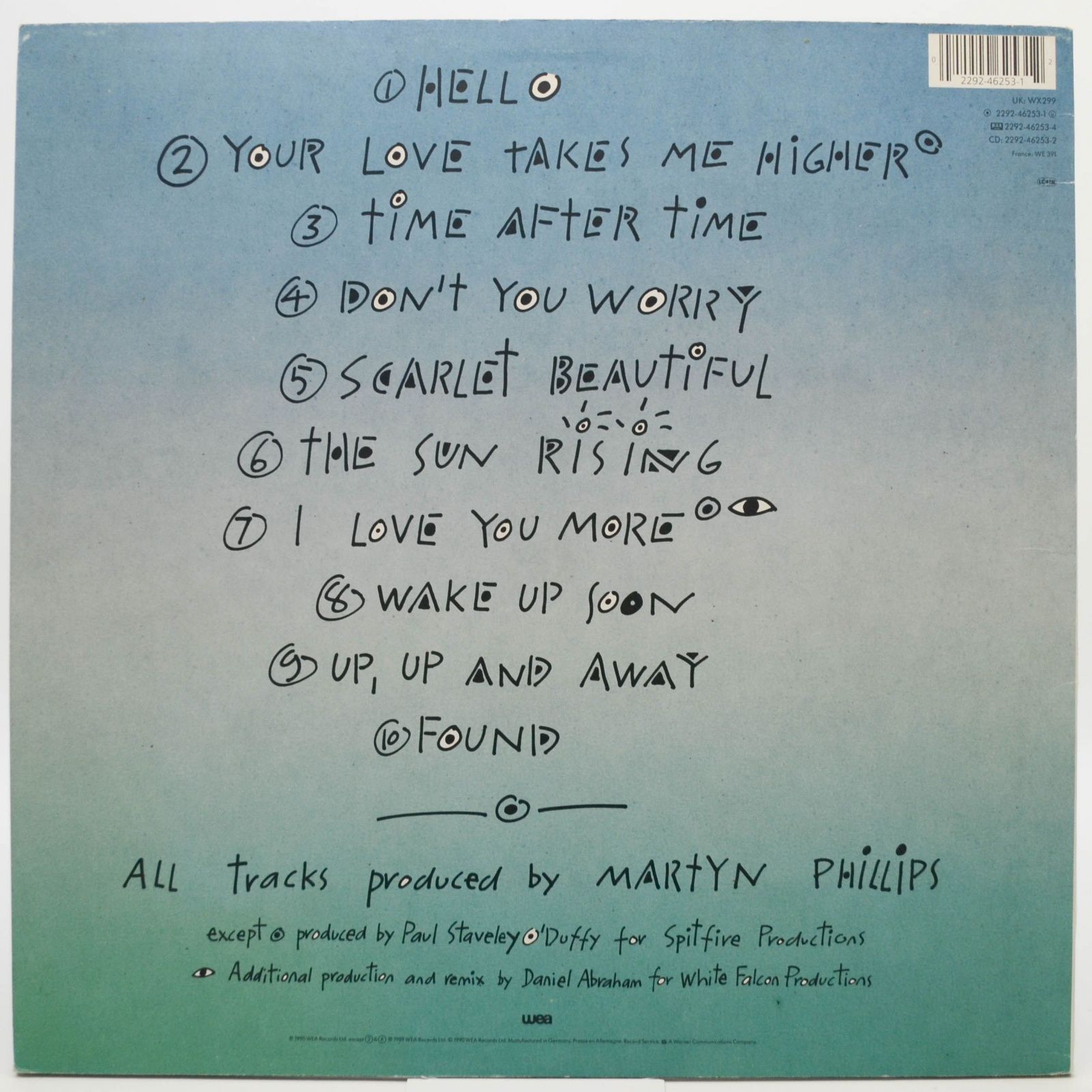 Beloved — Happiness, 1990