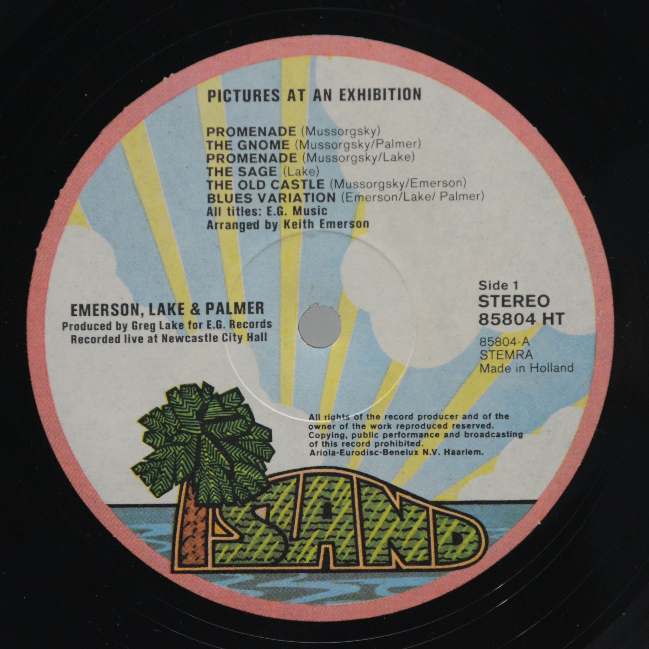 Emerson, Lake & Palmer — Pictures At An Exhibition, 1971