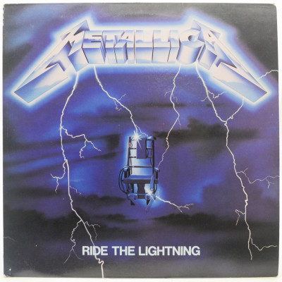 Виниловая пластинка Ride The Lightning (UK), 1984