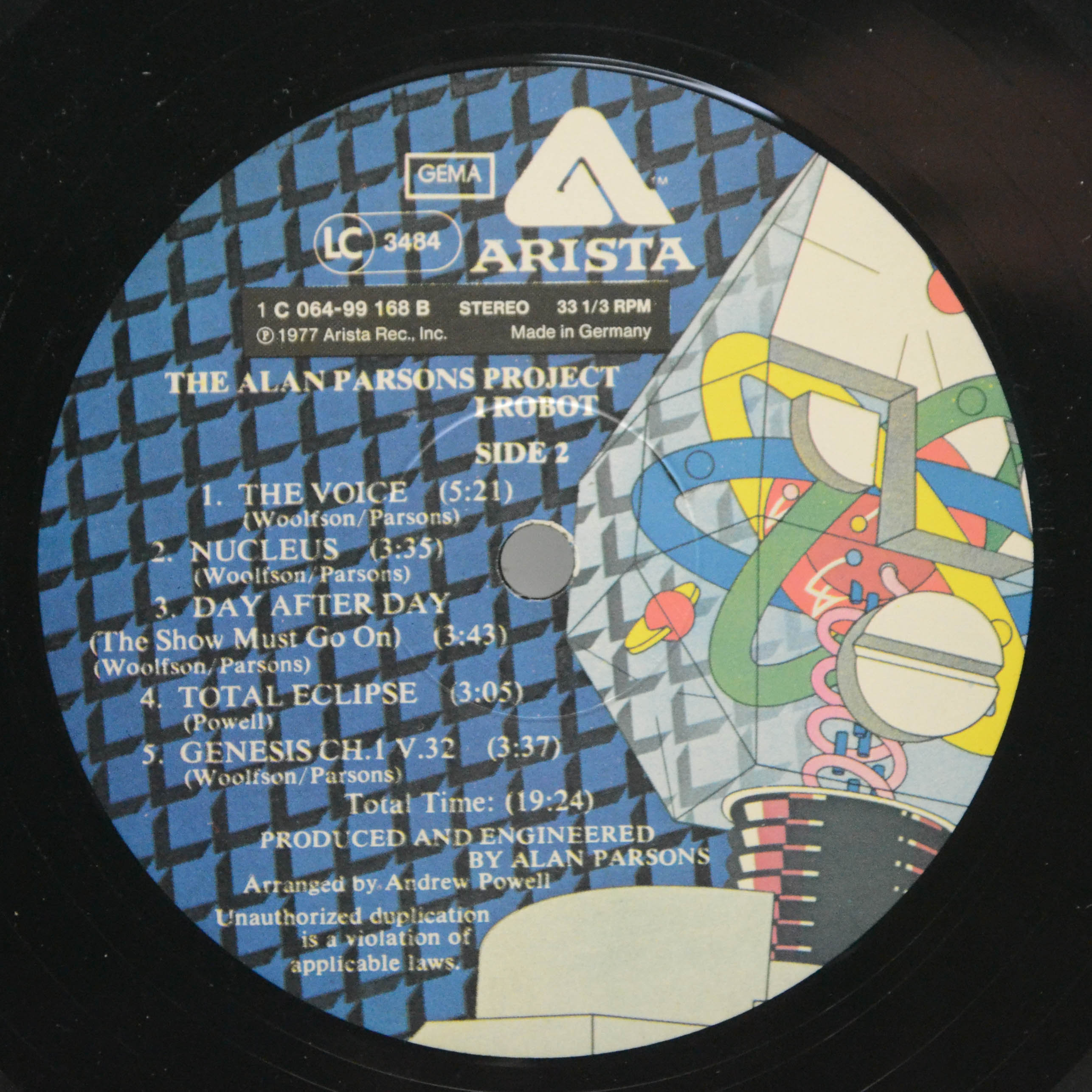 Alan Parsons Project — I Robot, 1977