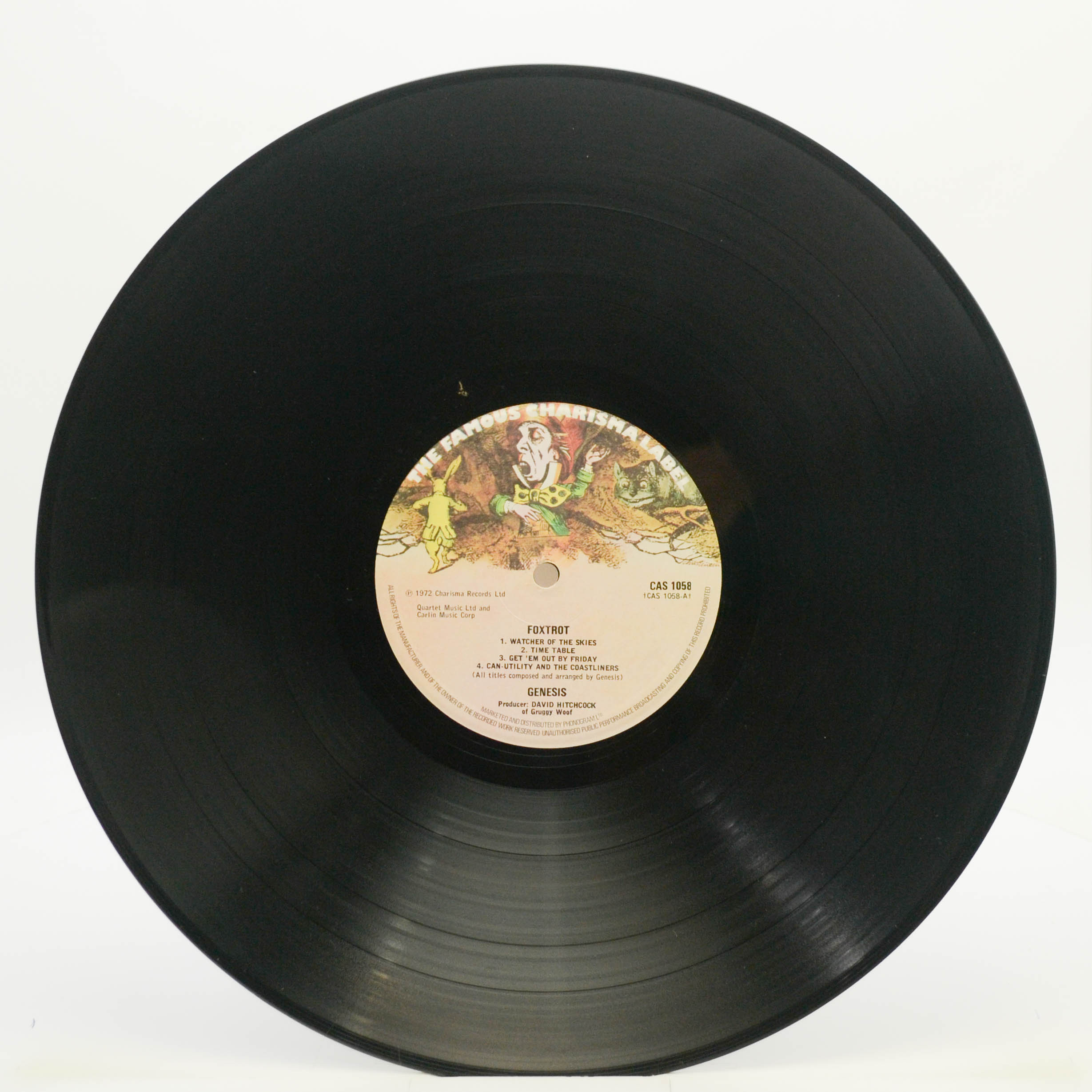 Виниловая пластинка Genesis — Foxtrot (UK), 1972
