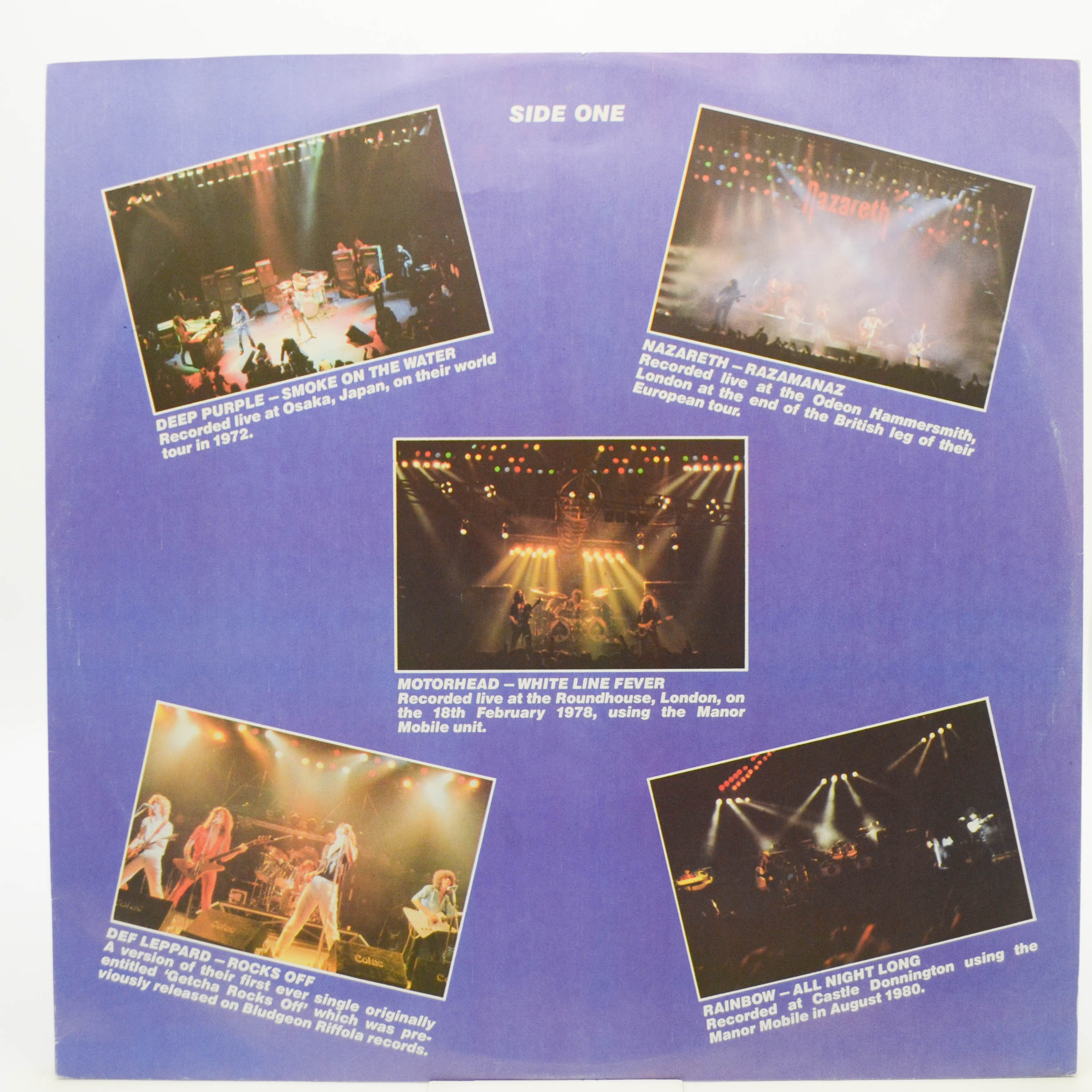 Various — Live And Heavy, 1981