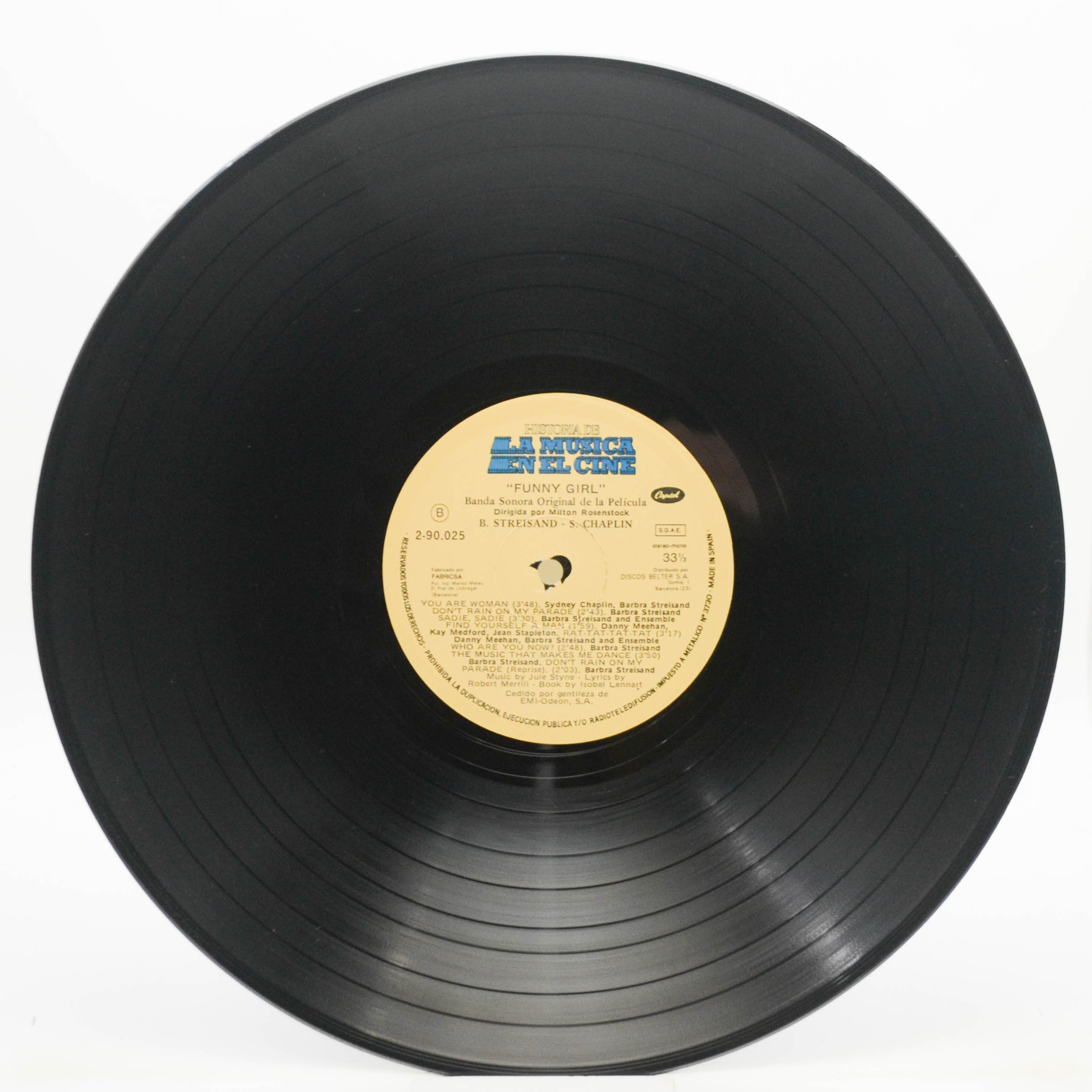 Barbra Streisand, Sydney Chaplin — Funny Girl, 1982