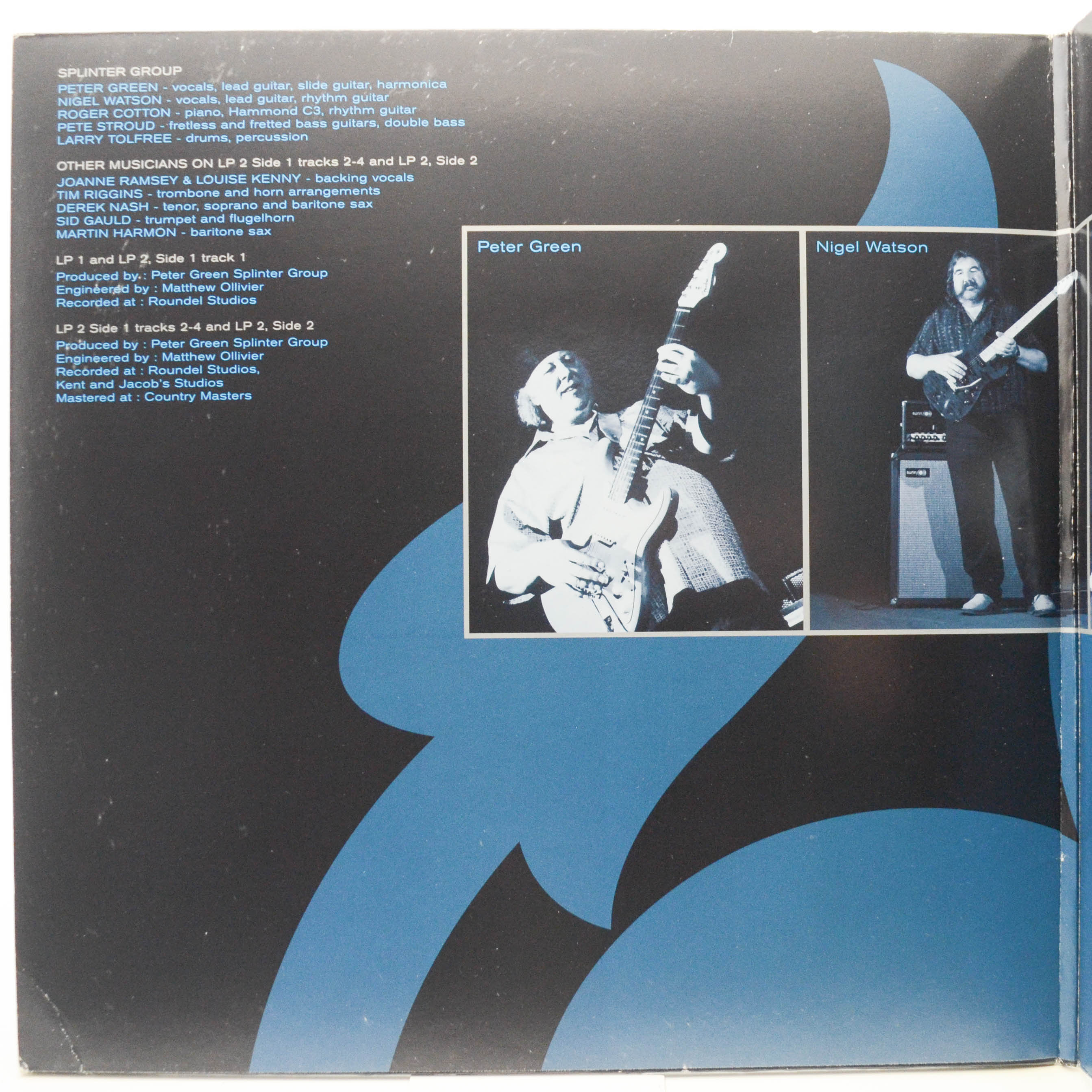 Peter Green Splinter Group — Blues Don't Change (2LP), 2001