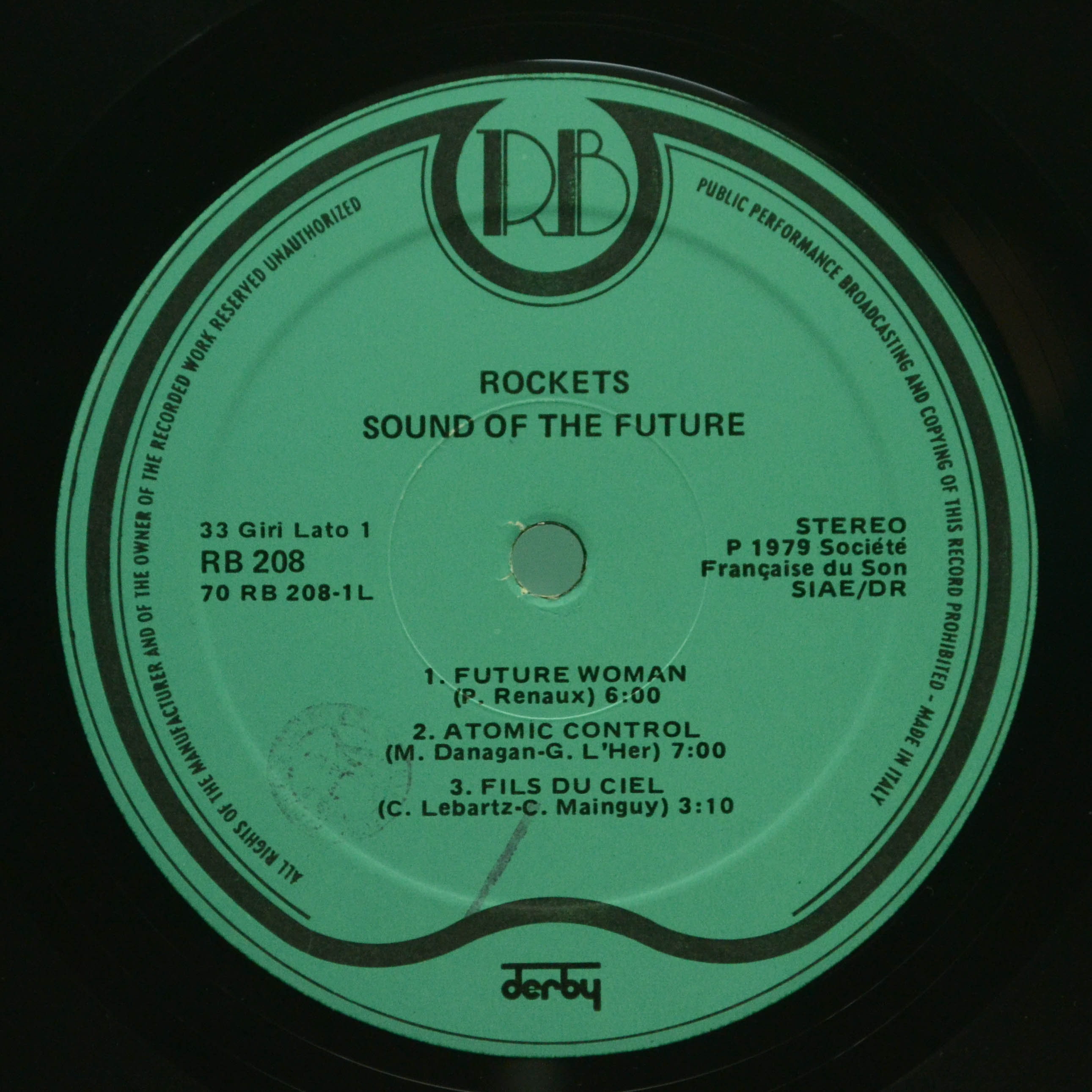 Rockets — Sound Of The Future, 1979