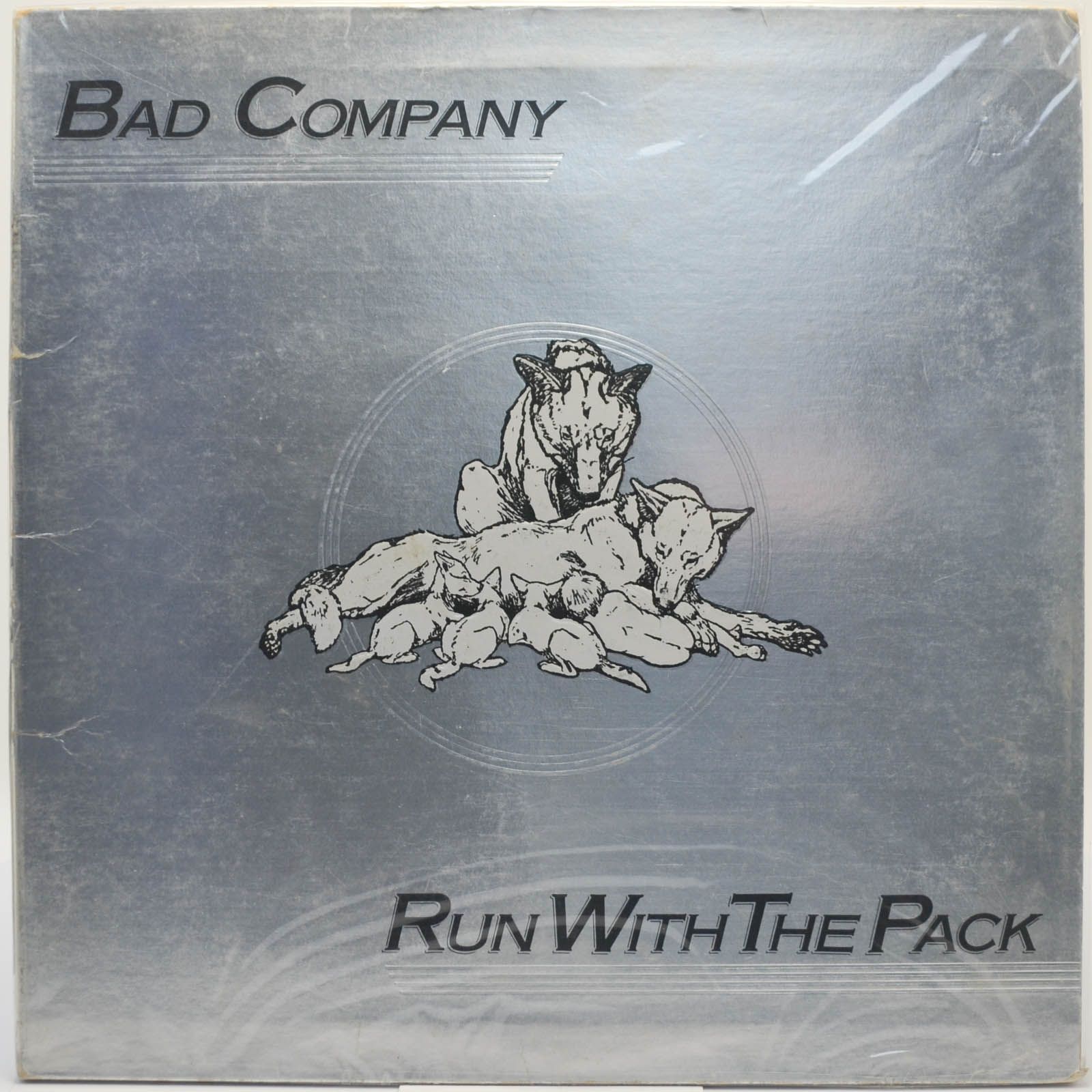 Bad Company — Run With The Pack (1-st, UK), 1976