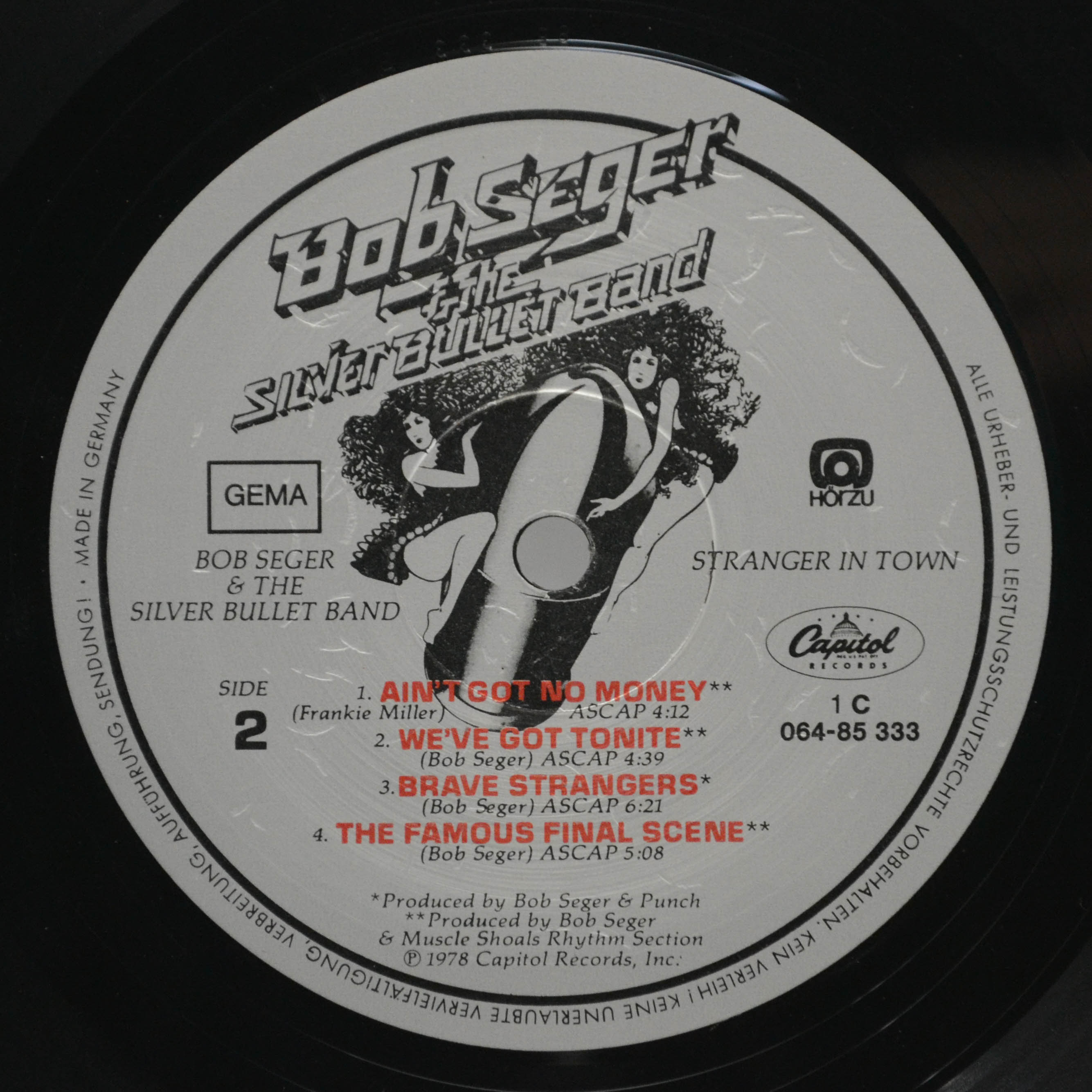 Bob Seger & The Silver Bullet Band — Stranger In Town, 1978