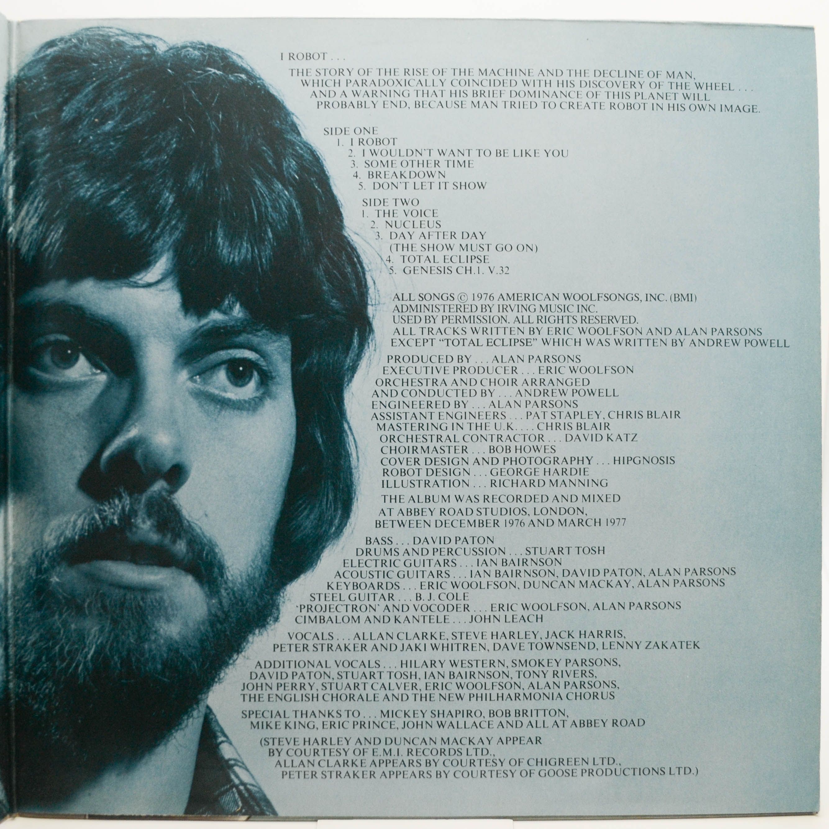 Alan Parsons Project — I Robot, 1979