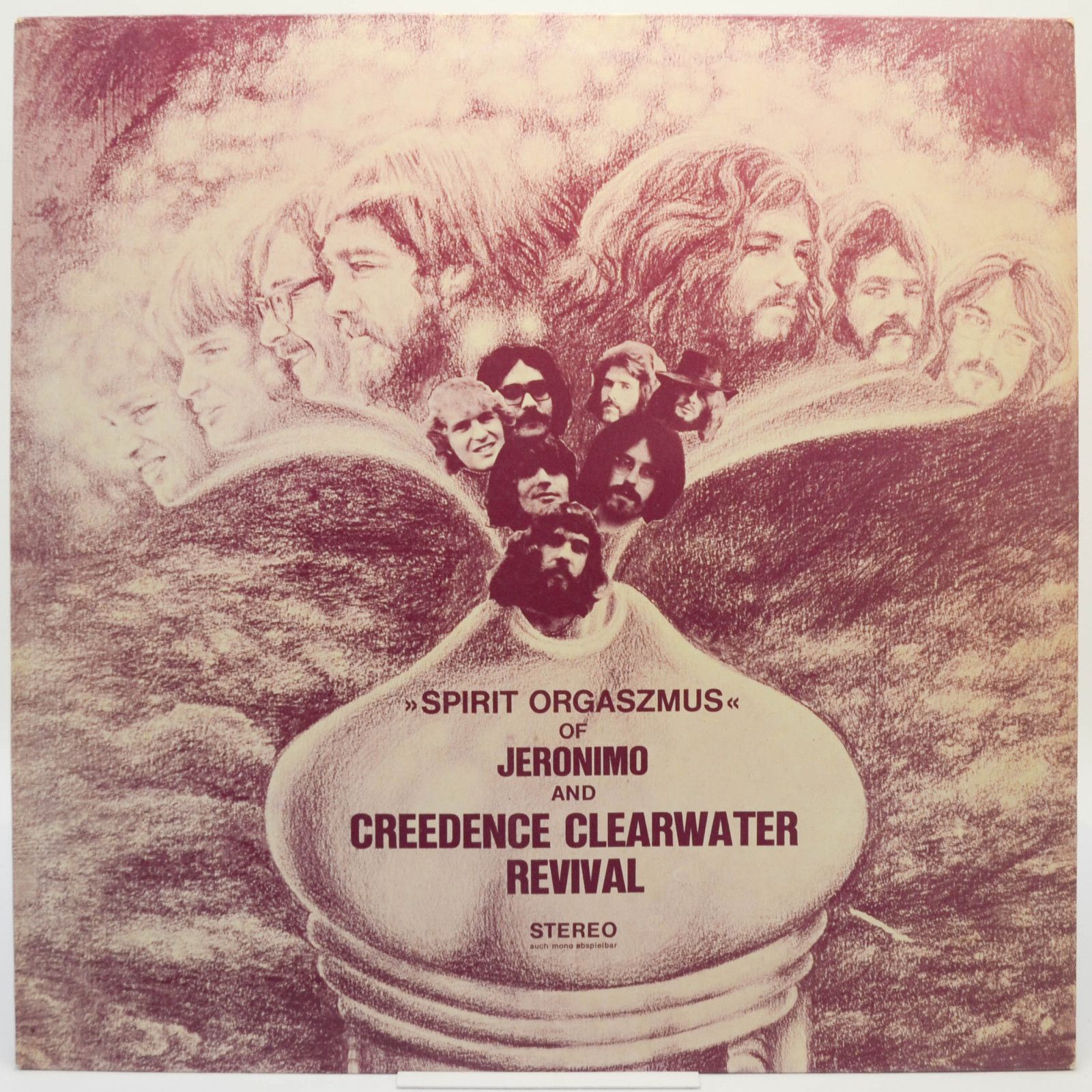 Jeronimo And Creedence Clearwater Revival — Spirit Orgaszmus, 1970