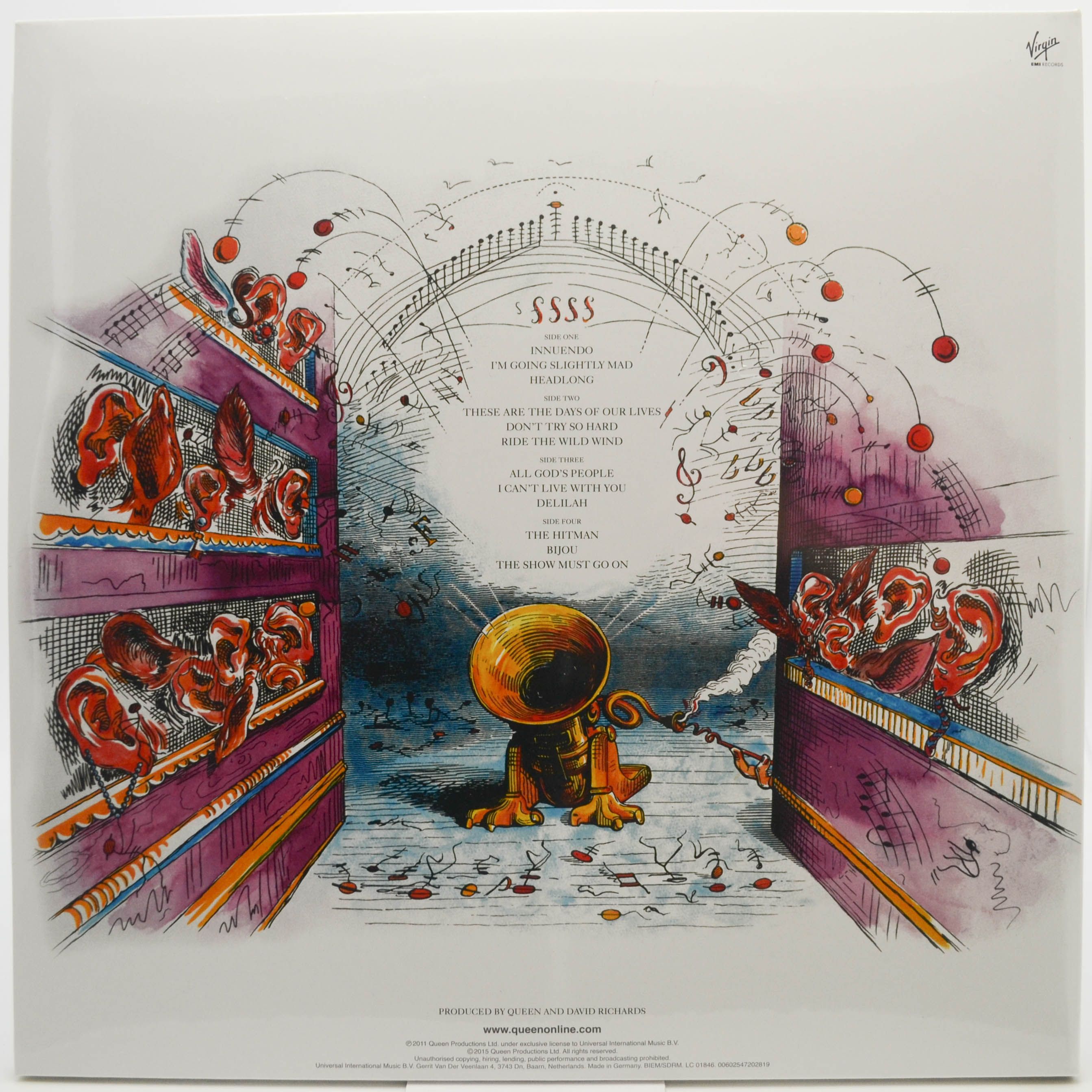 Queen — Innuendo (2LP), 1990