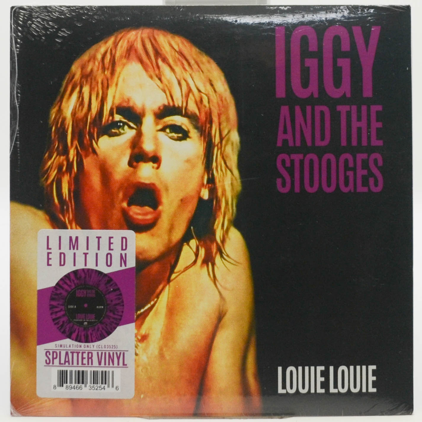 Виниловая пластинка Iggy And The Stooges — Louie Louie (7"), 2023
