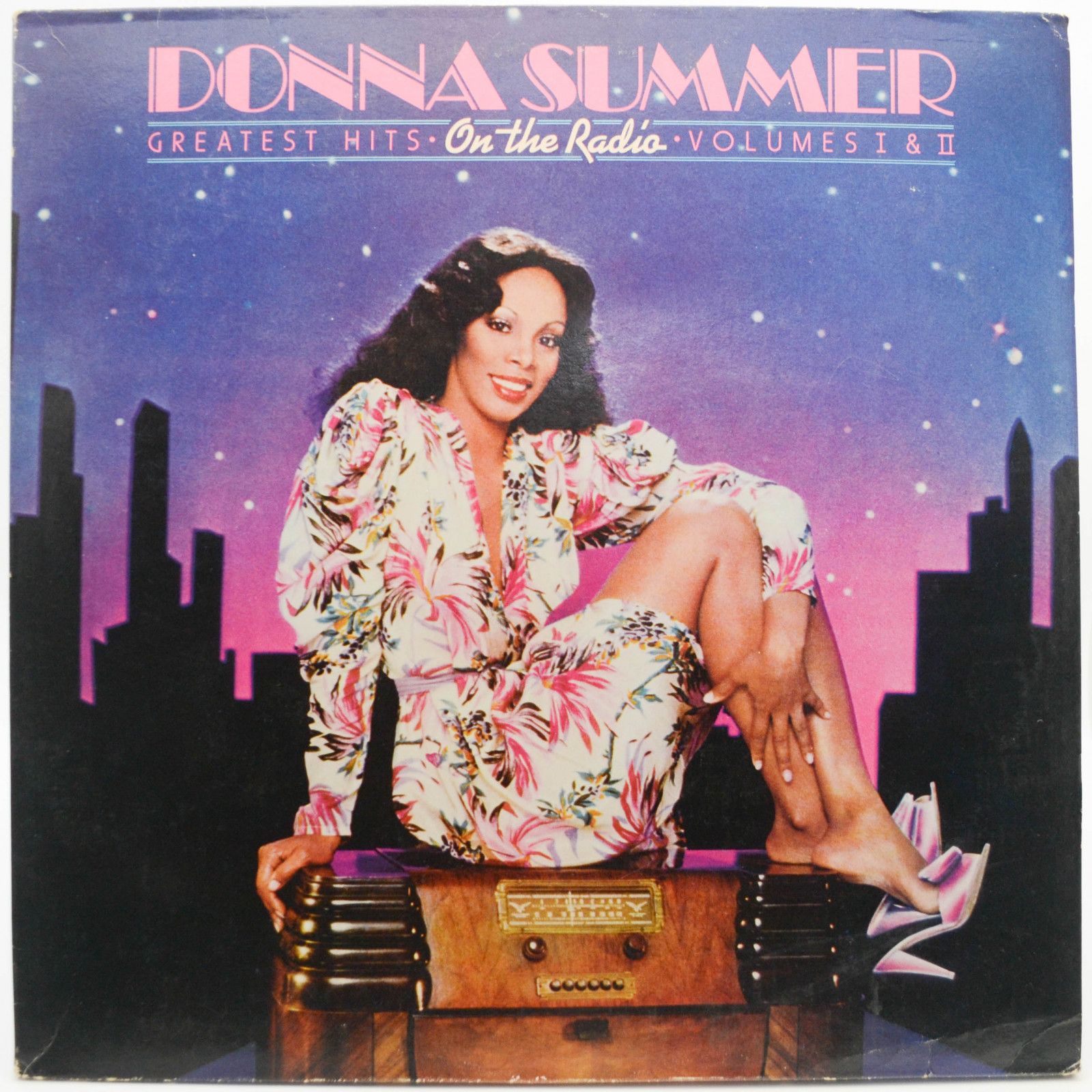 Donna Summer — On The Radio - Greatest Hits Volumes I & II (2LP, USA, poster), 1979