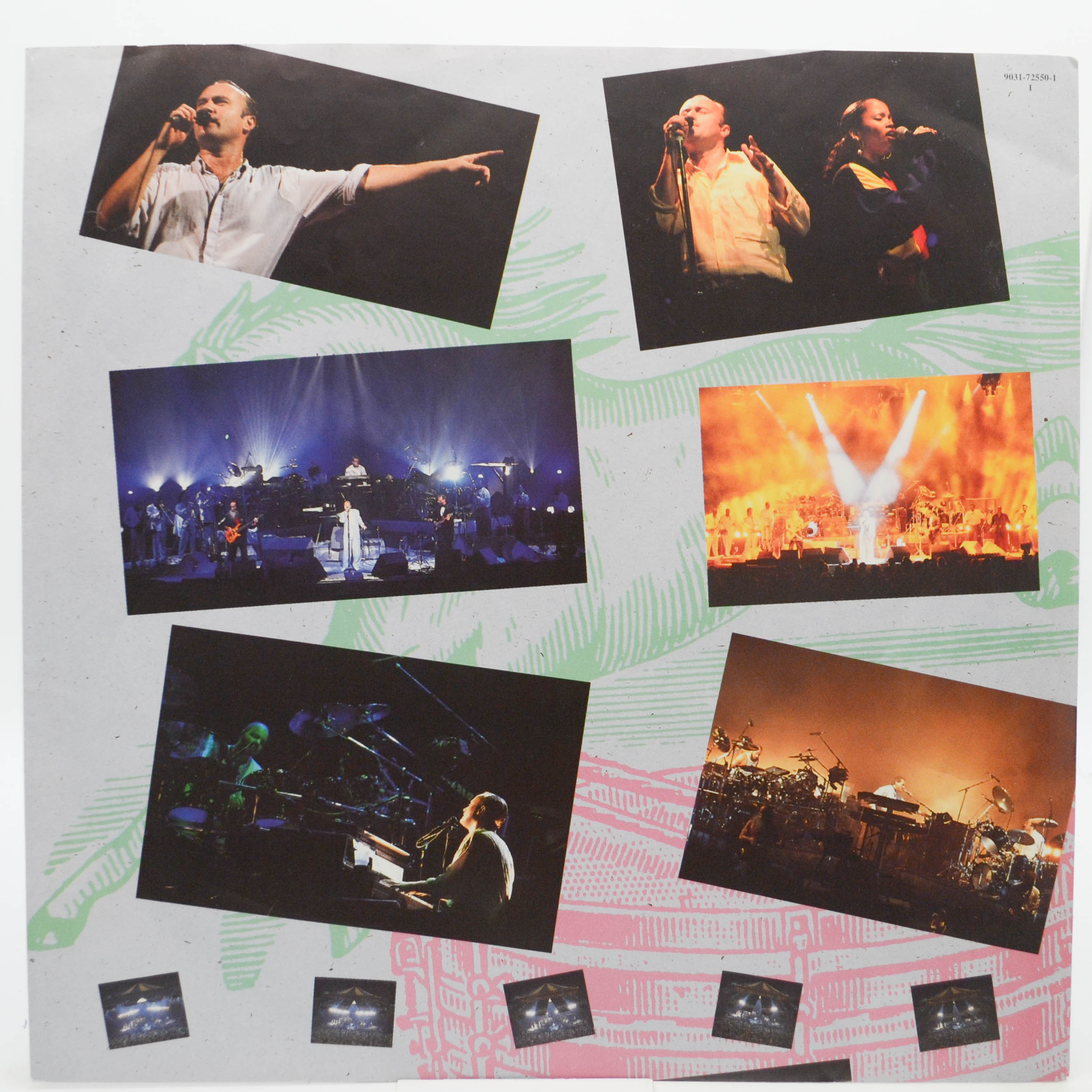 Phil Collins — Serious Hits...Live! (2LP), 1990