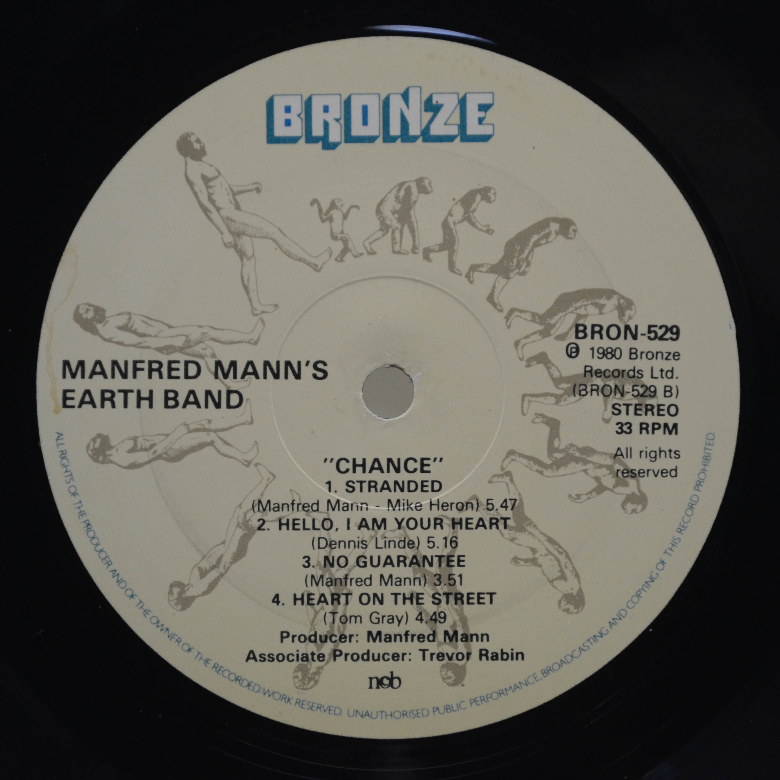 Manfred Mann's Earth Band — Chance, 1980