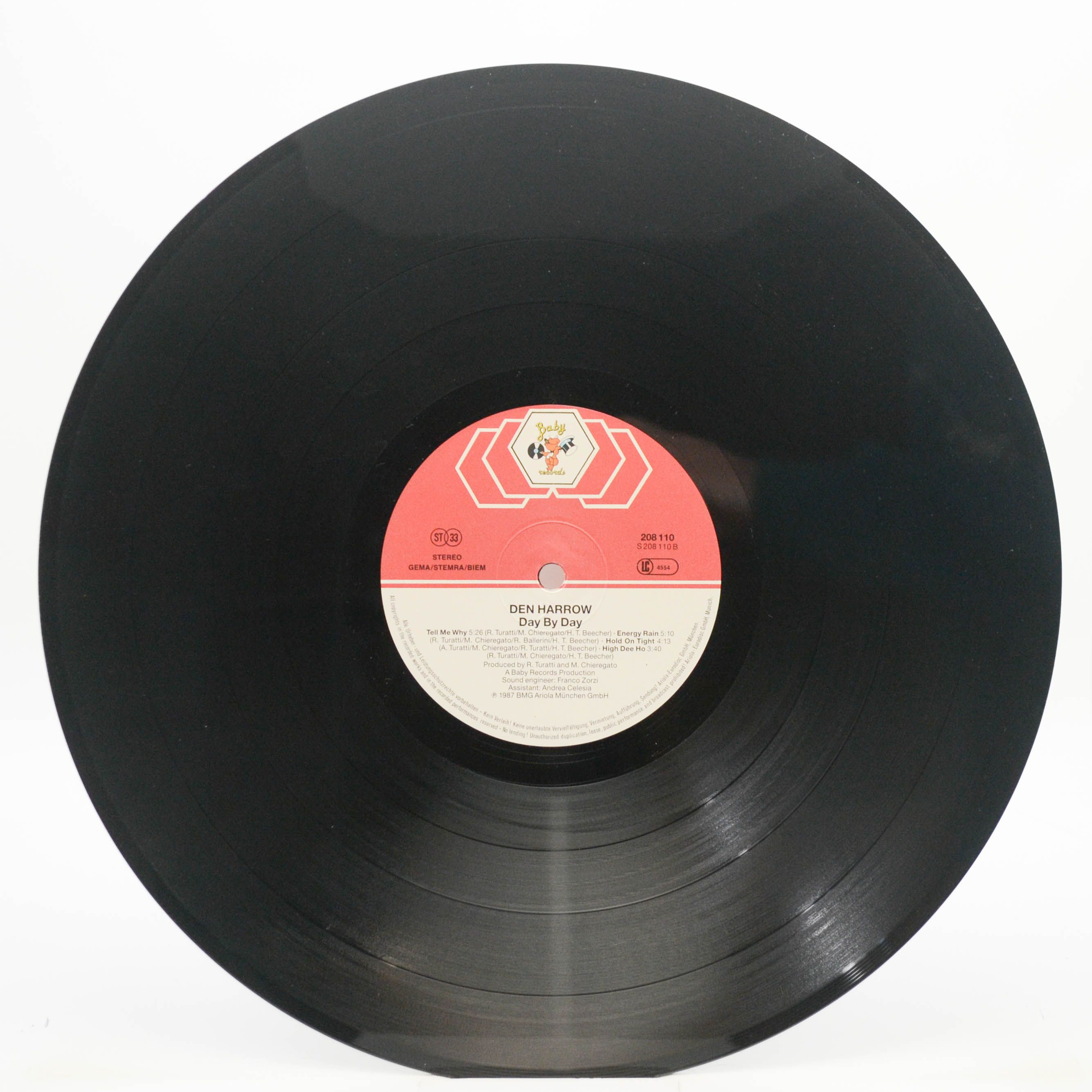 Den Harrow — Day By Day, 1987