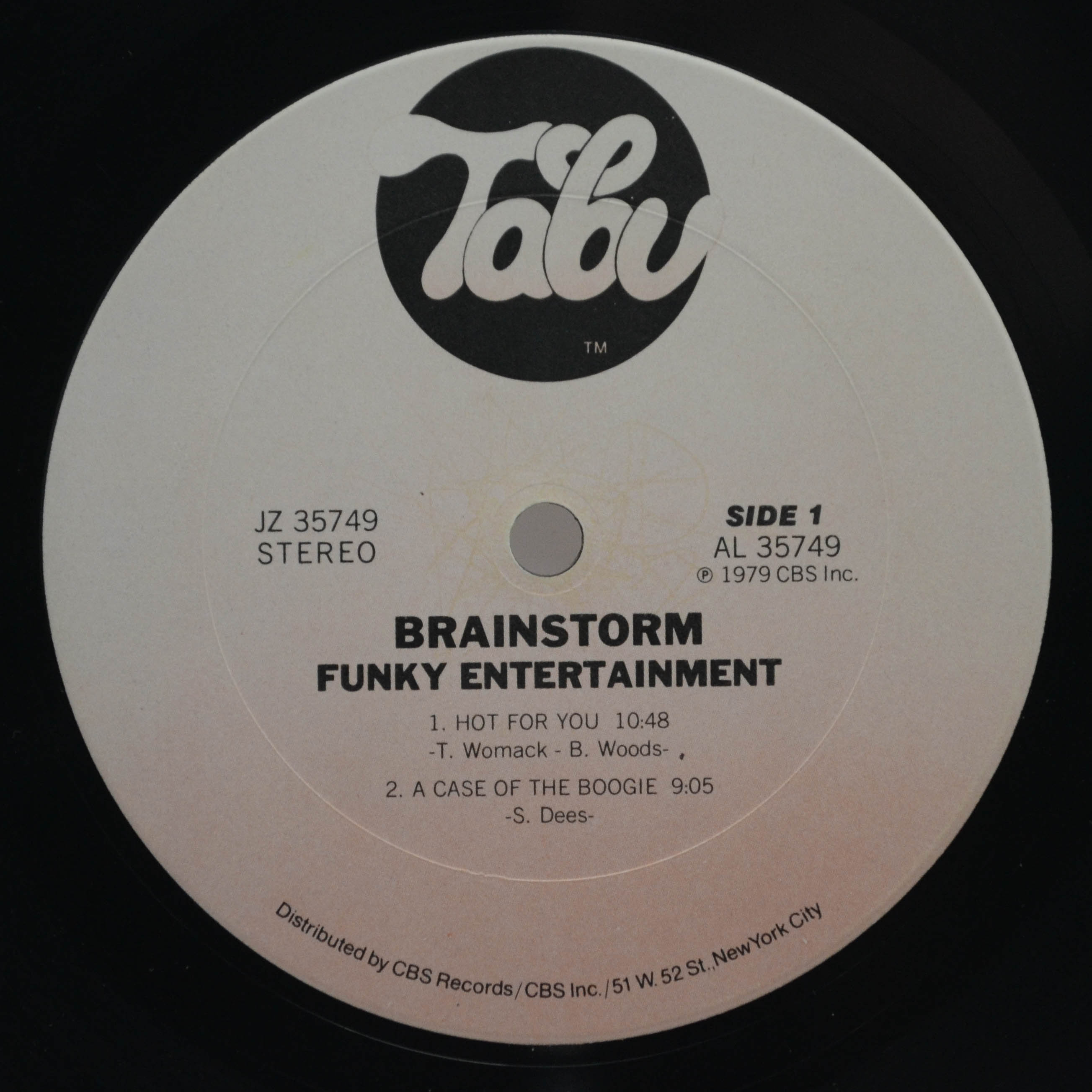 Виниловая пластинка Brainstorm — Funky Entertainment (1-st, USA), 1979