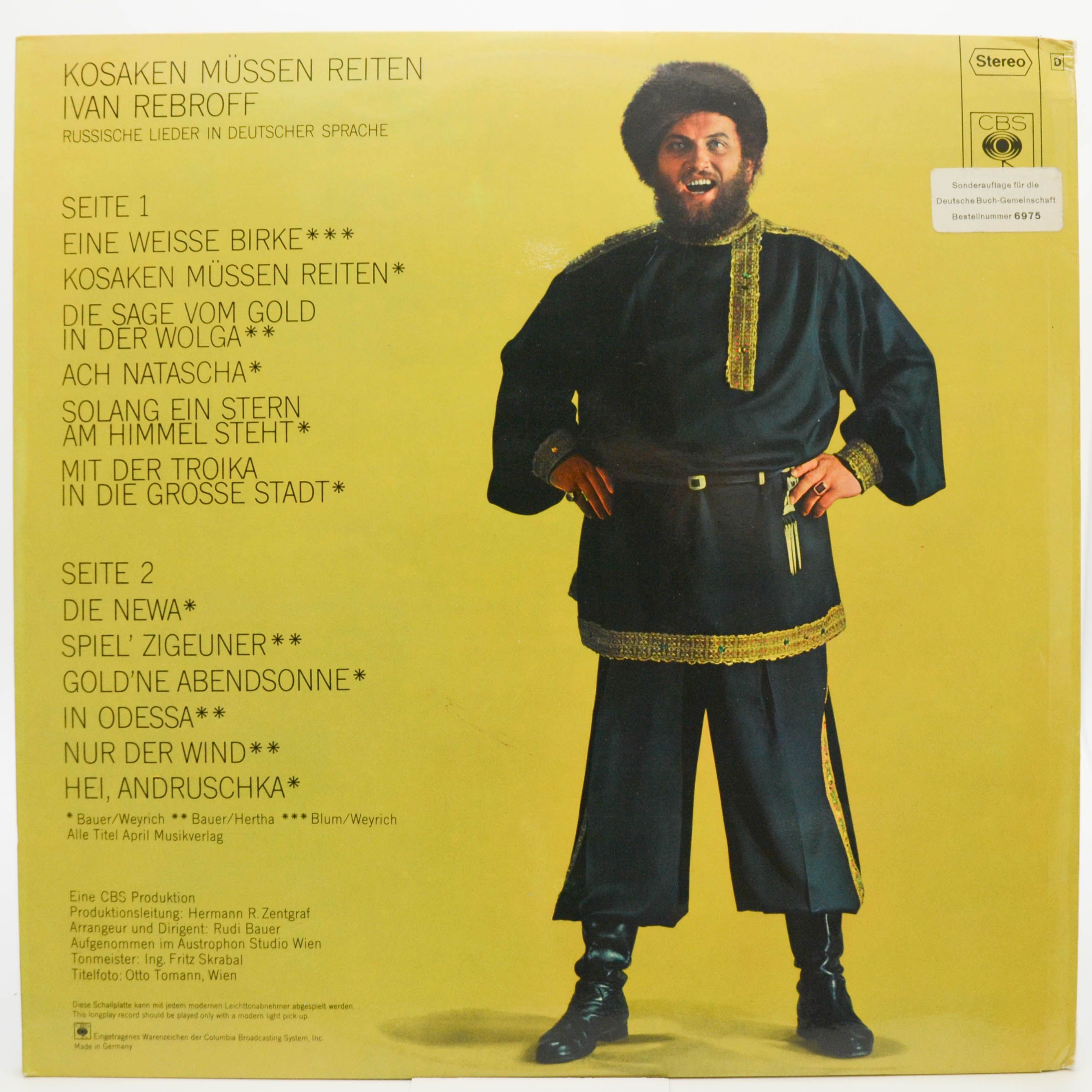 Ivan Rebroff — Kosaken Müssen Reiten, 1970