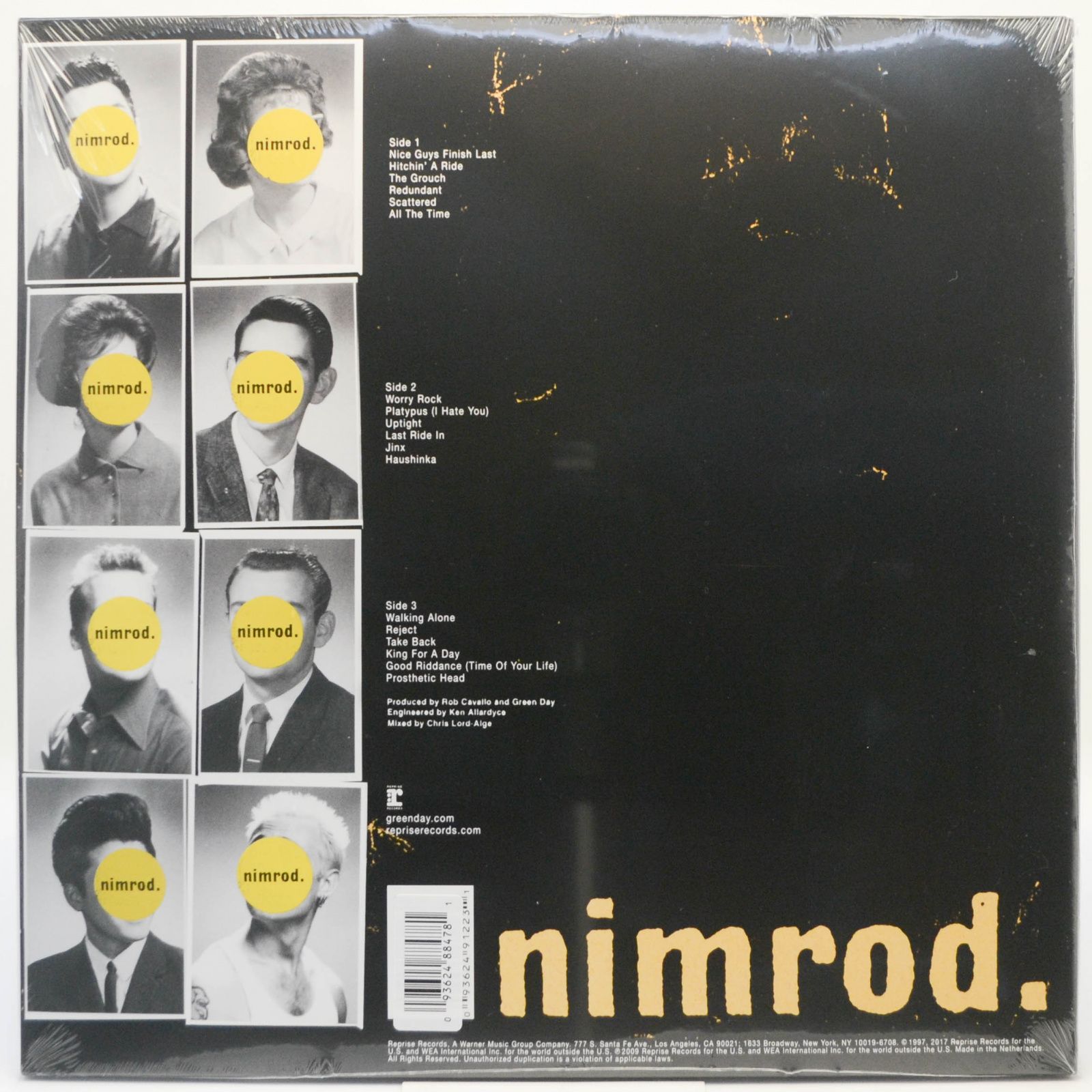 Green Day — Nimrod. (2LP), 1997