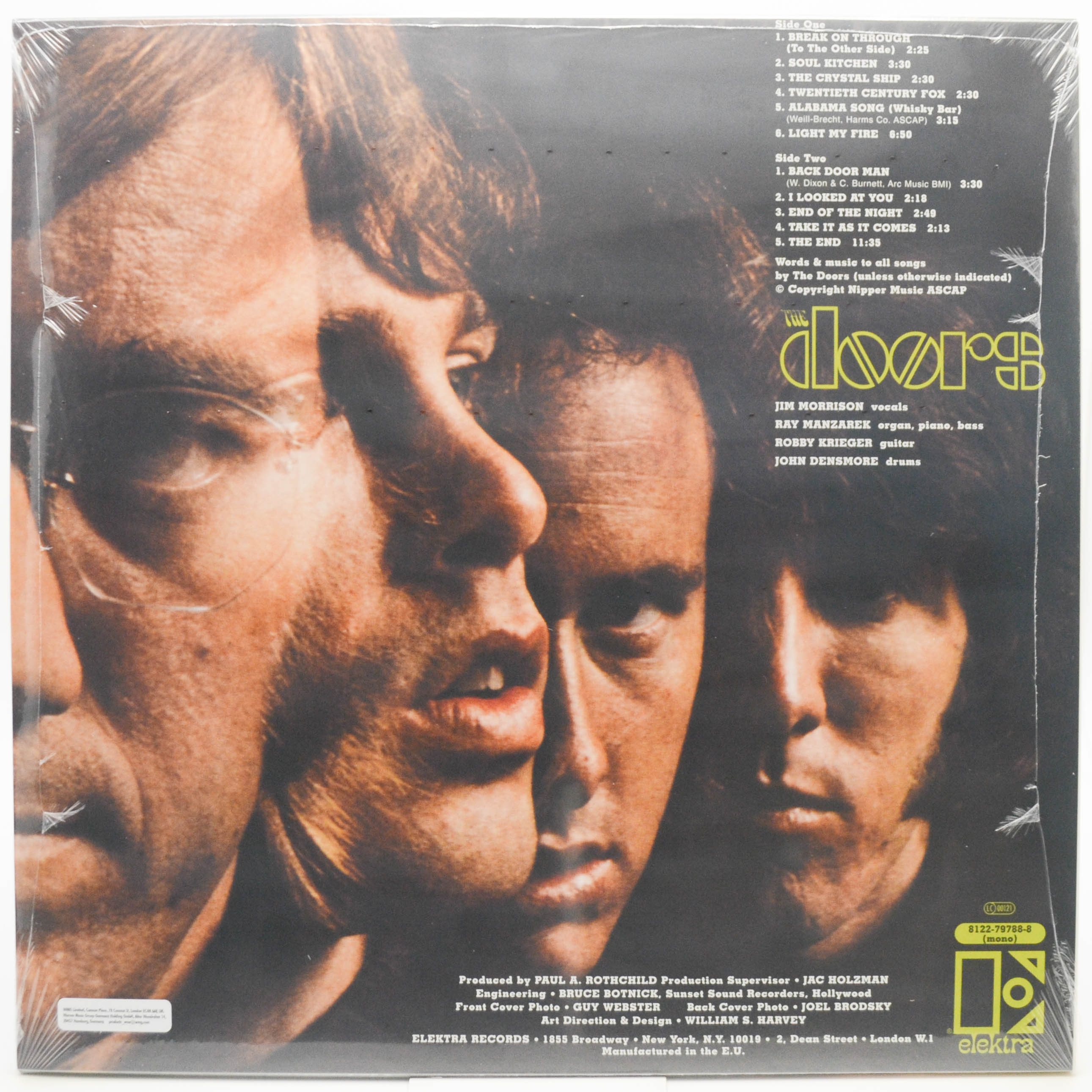 Виниловая пластинка Doors — The Doors, 1967