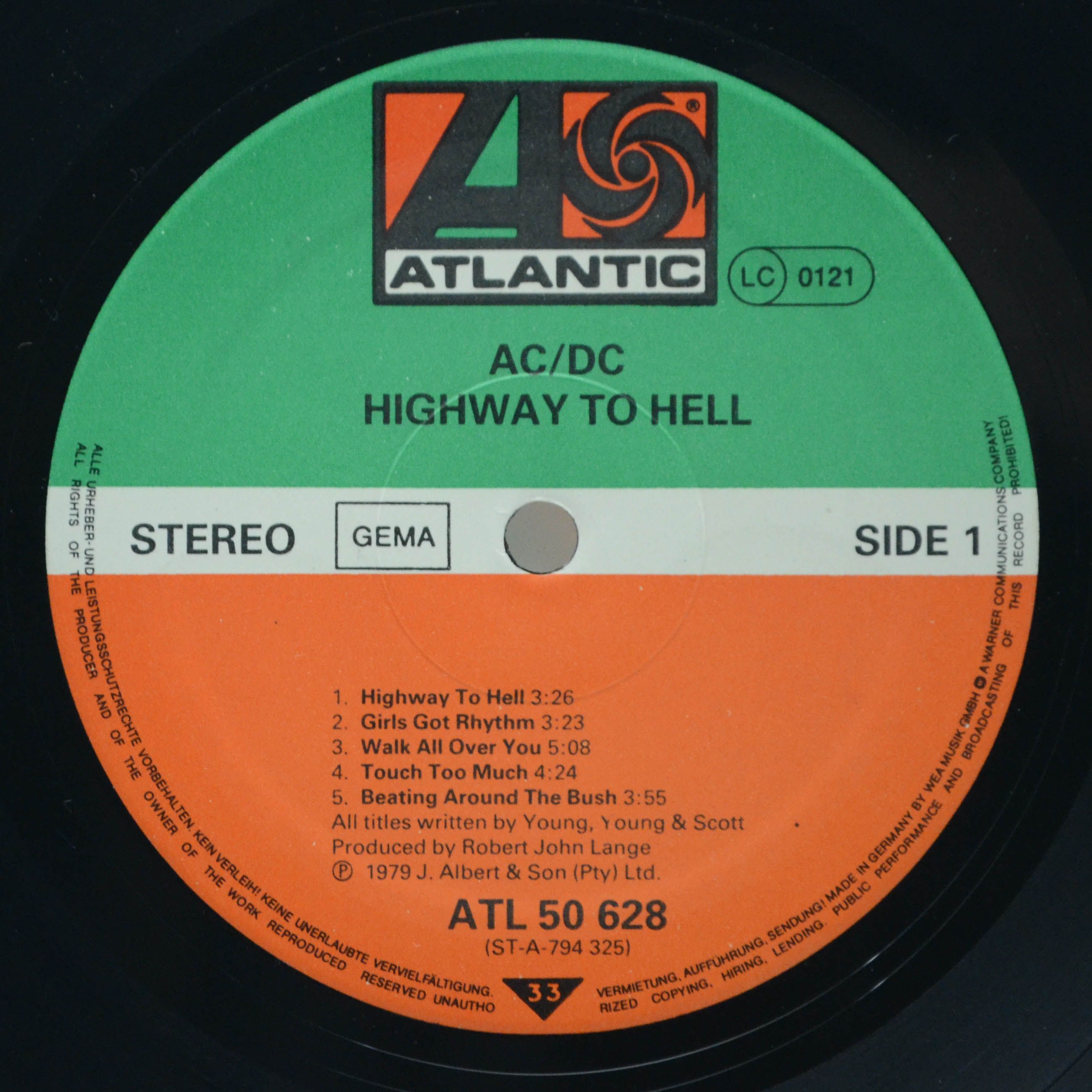 AC/DC — Highway To Hell, 1979