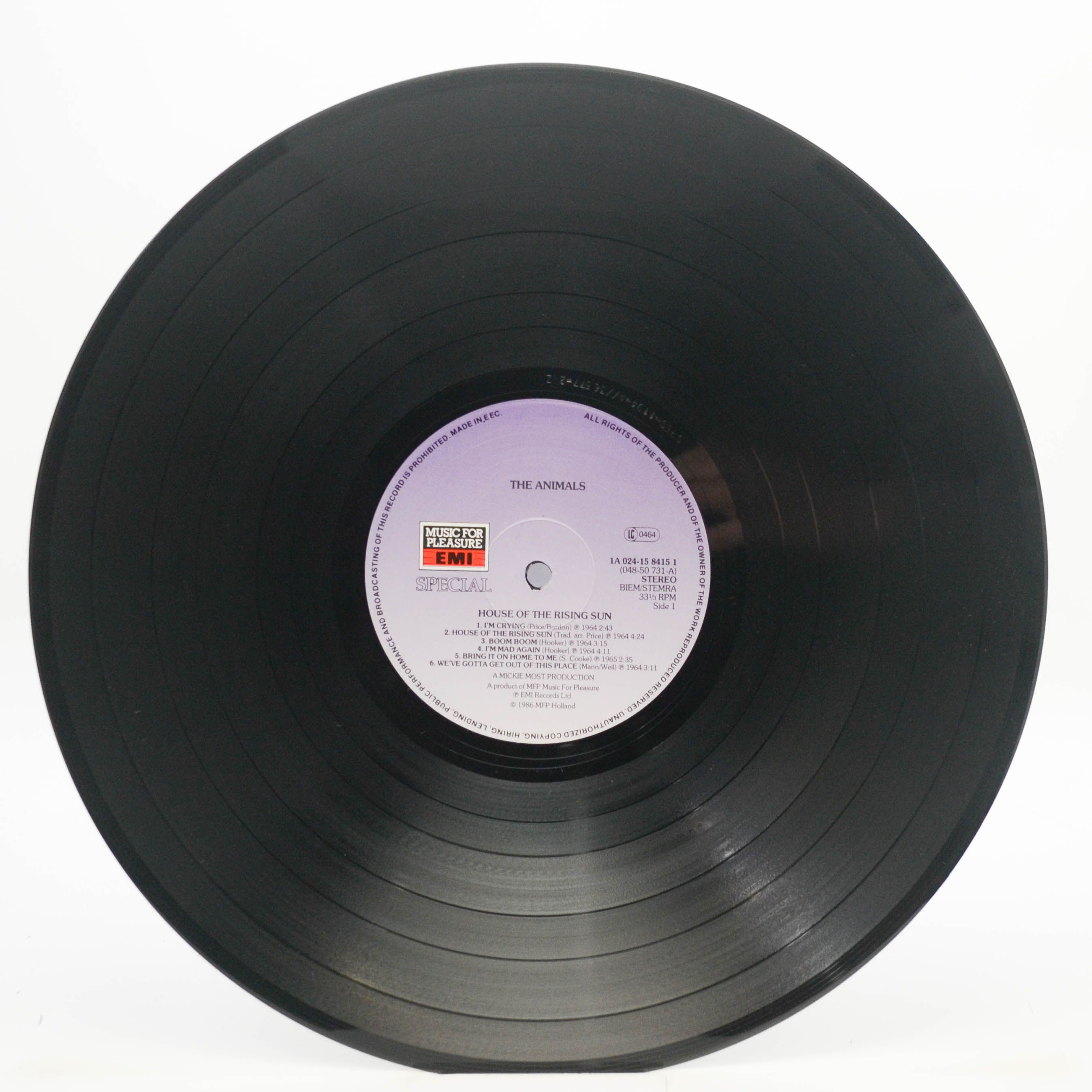 Animals — House Of The Rising Sun, 1968