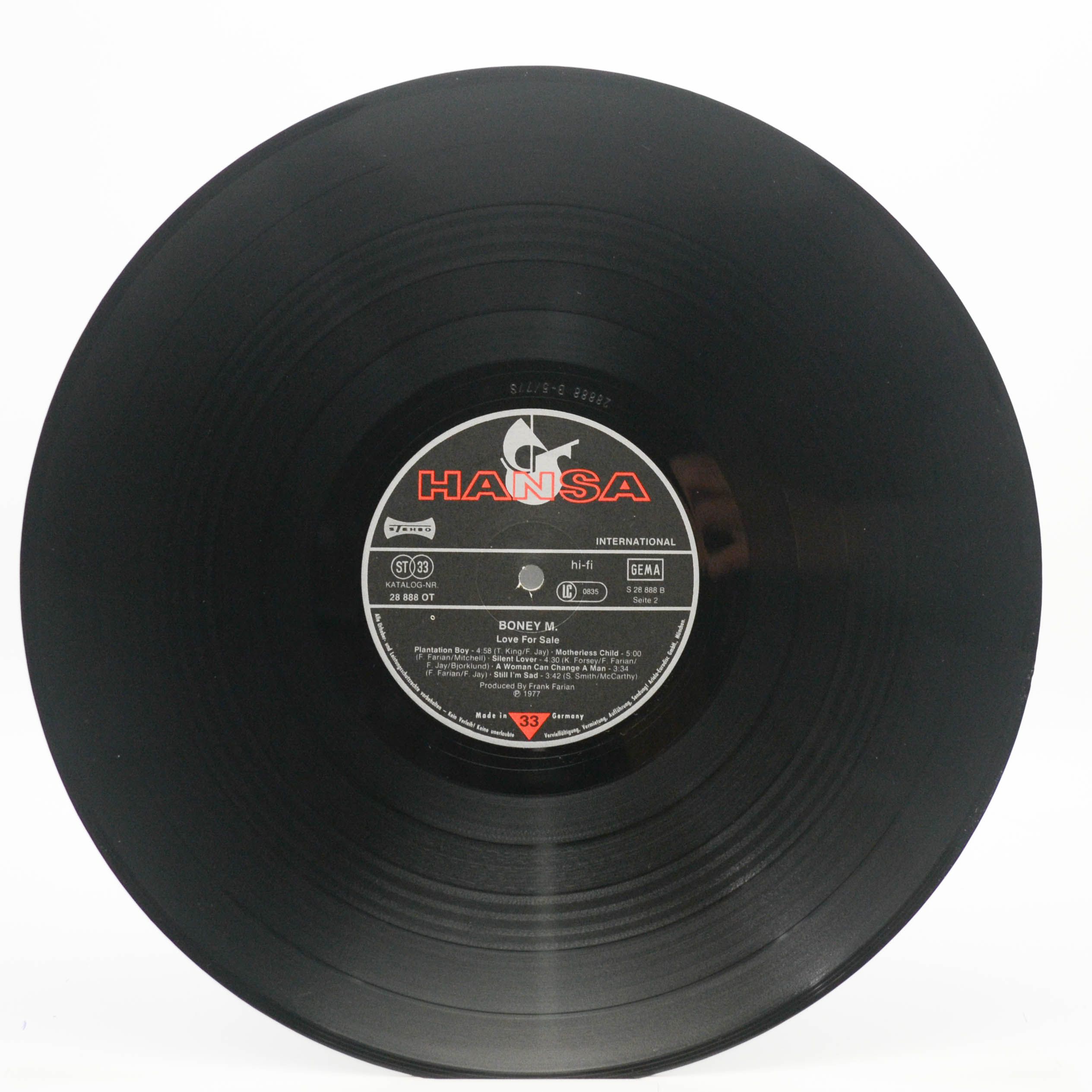 Boney M. — Love For Sale, 1977