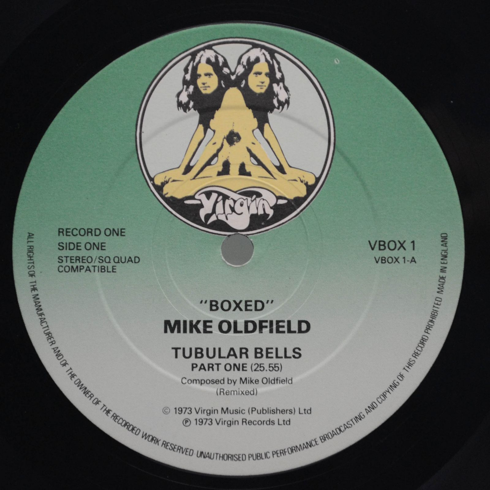 Mike Oldfield — Boxed (UK, Box-set), 1976