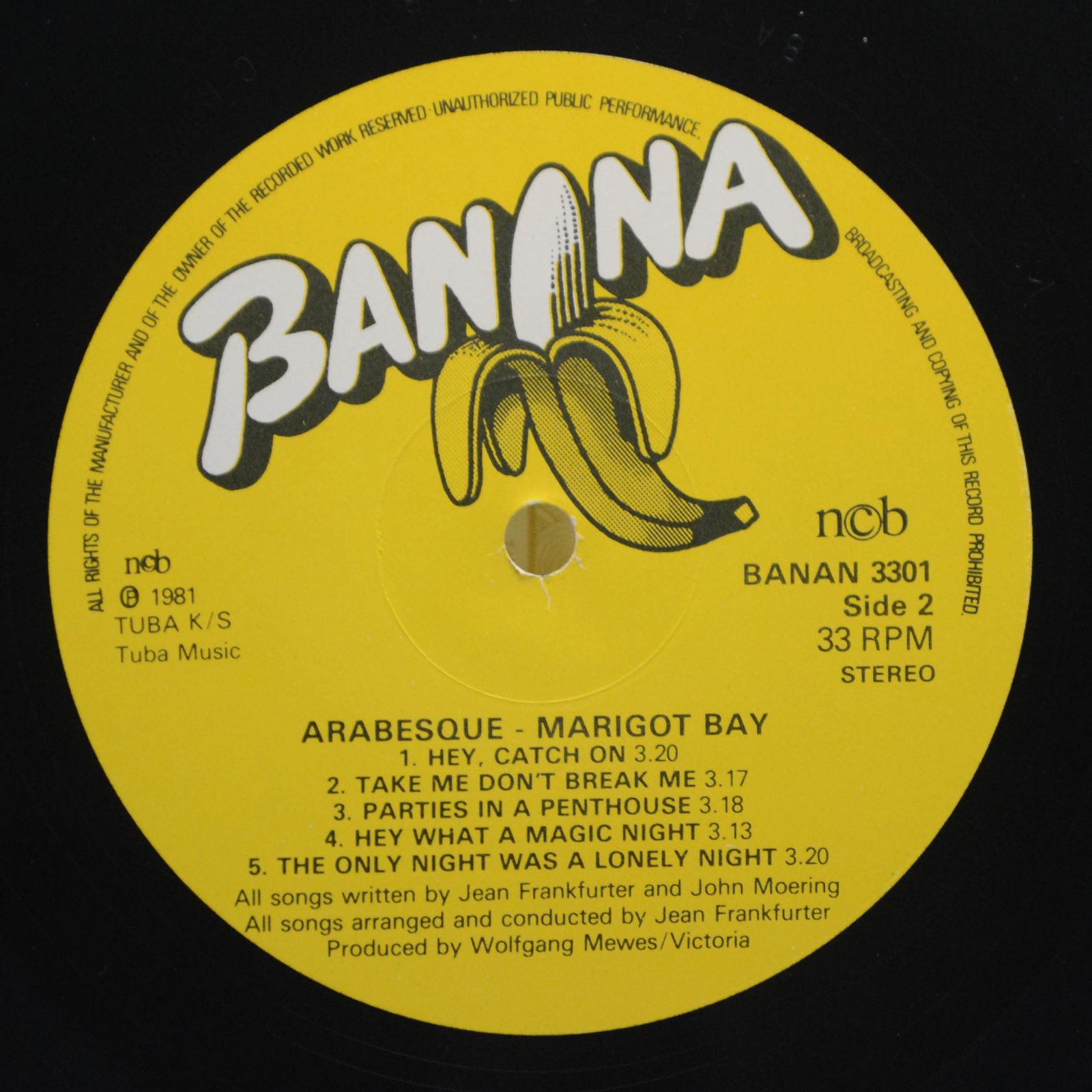 Arabesque — Marigot Bay, 1981