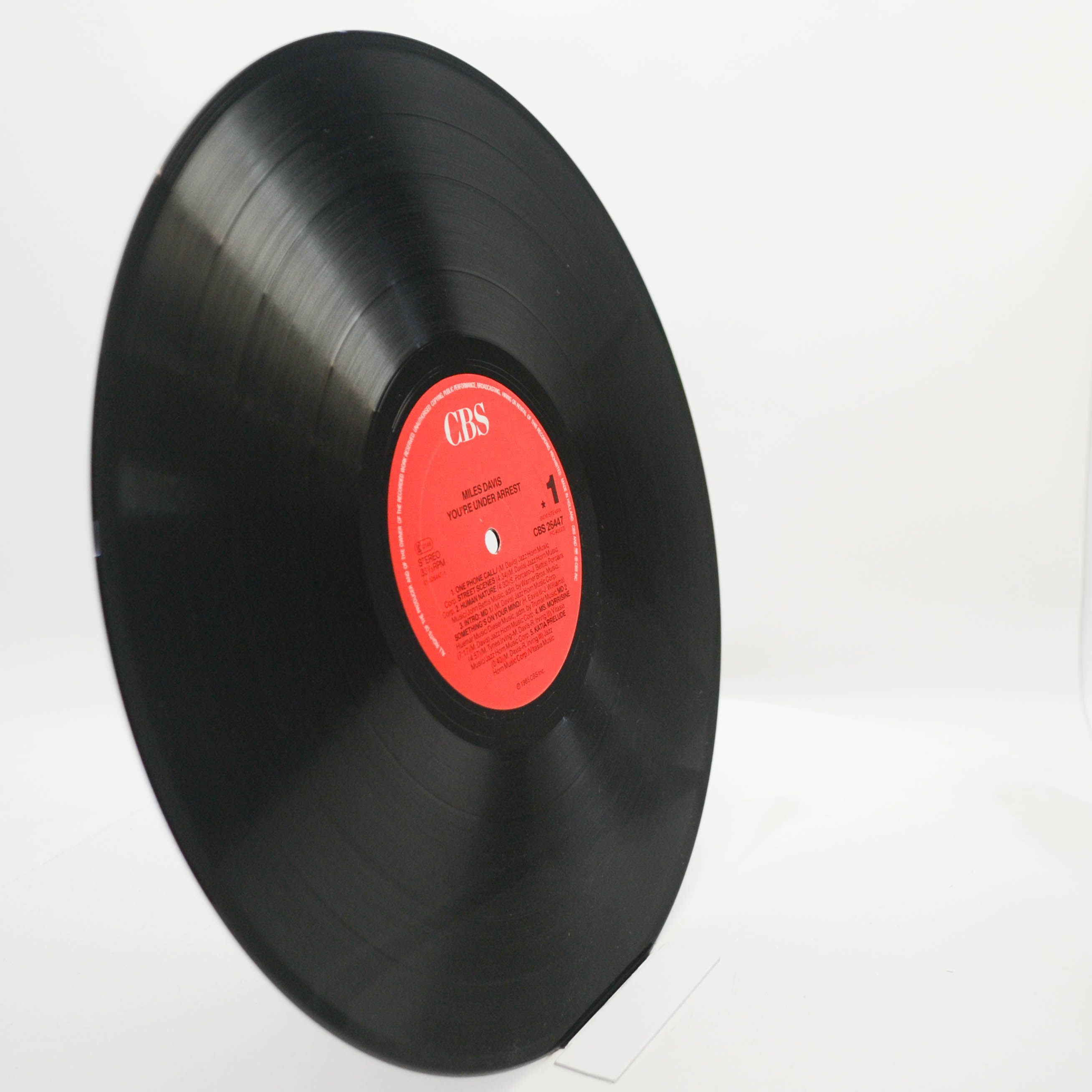 Miles Davis — You're Under Arrest, 1985