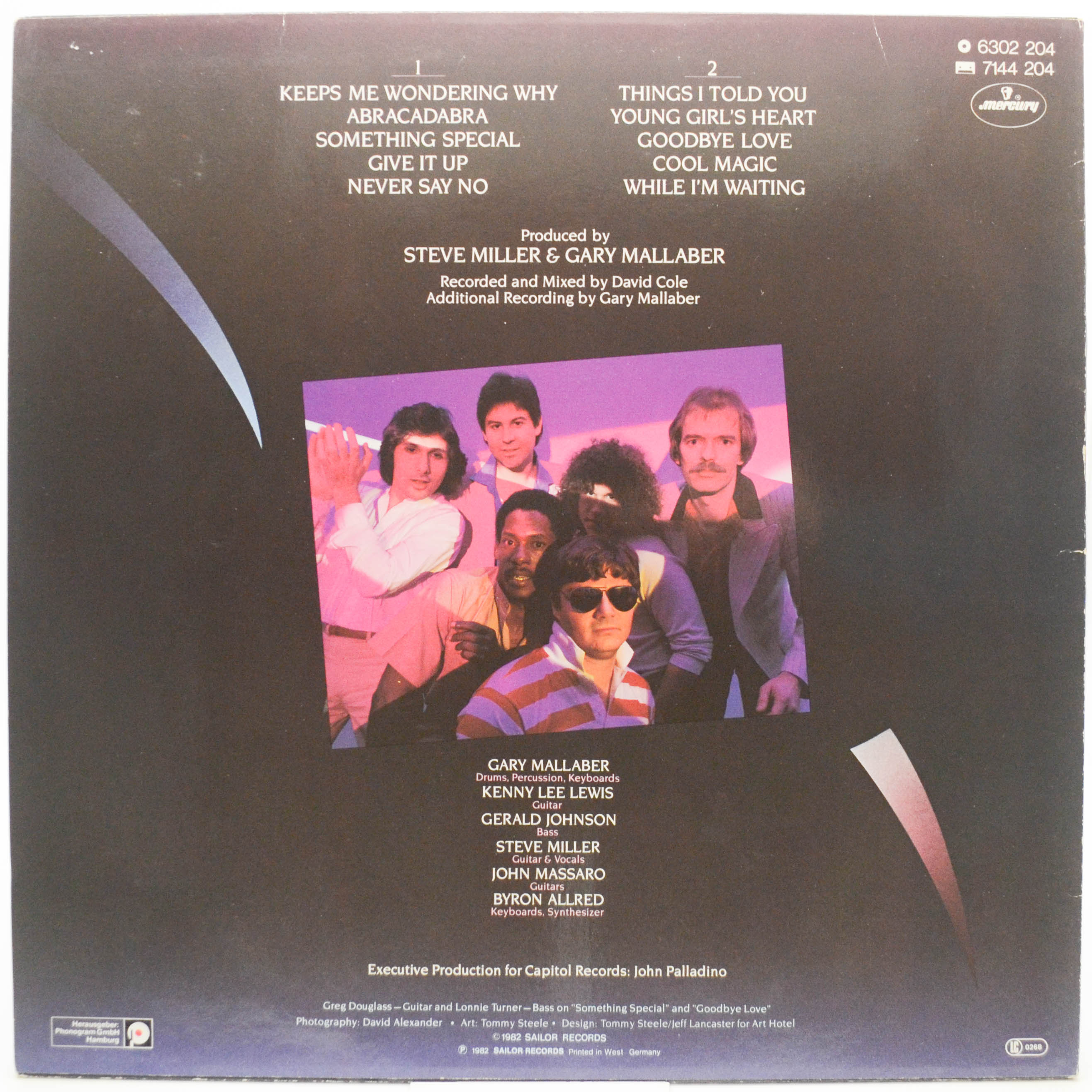 The Steve Miller Band — Abracadabra, 1982