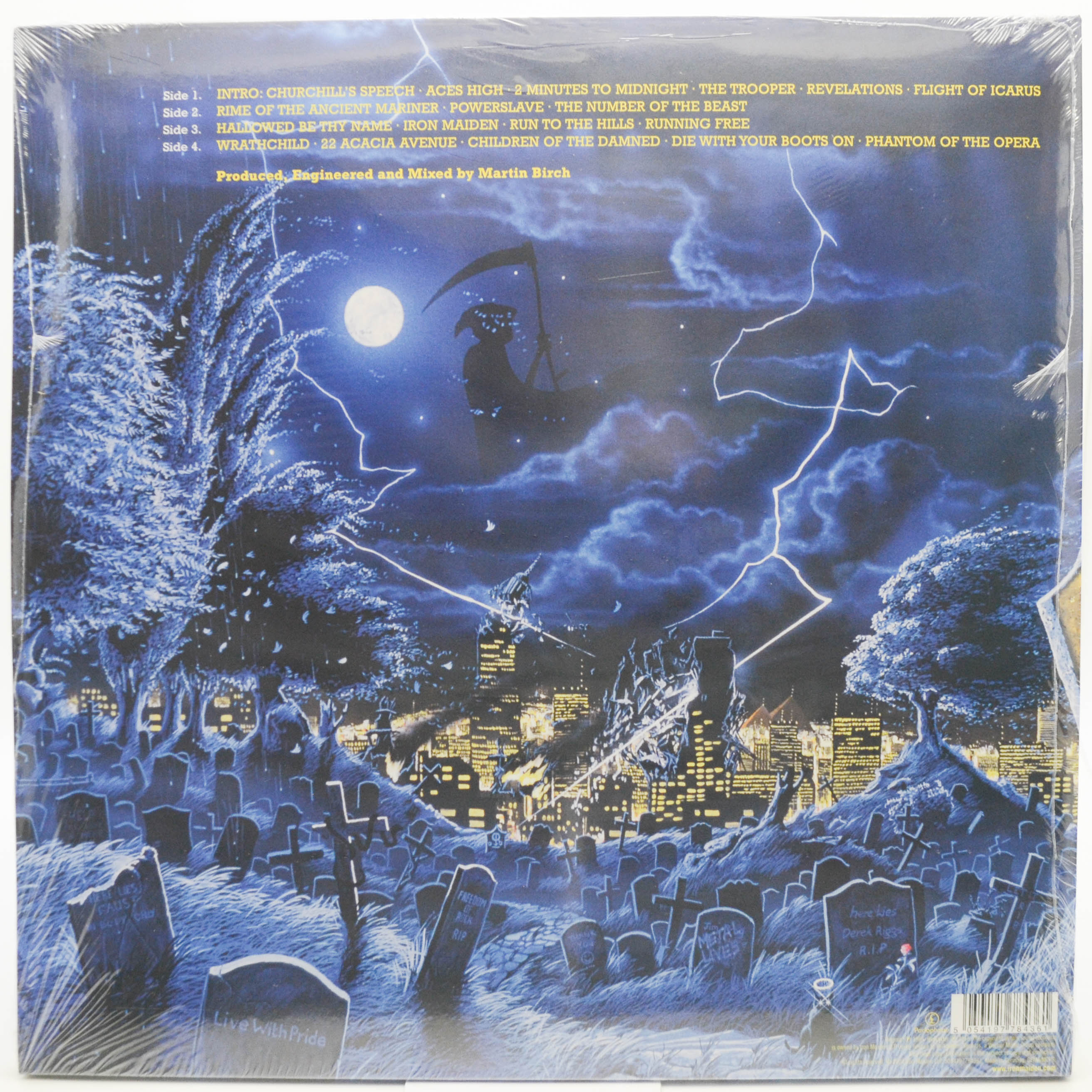 Iron Maiden — Live After Death (2LP), 1985